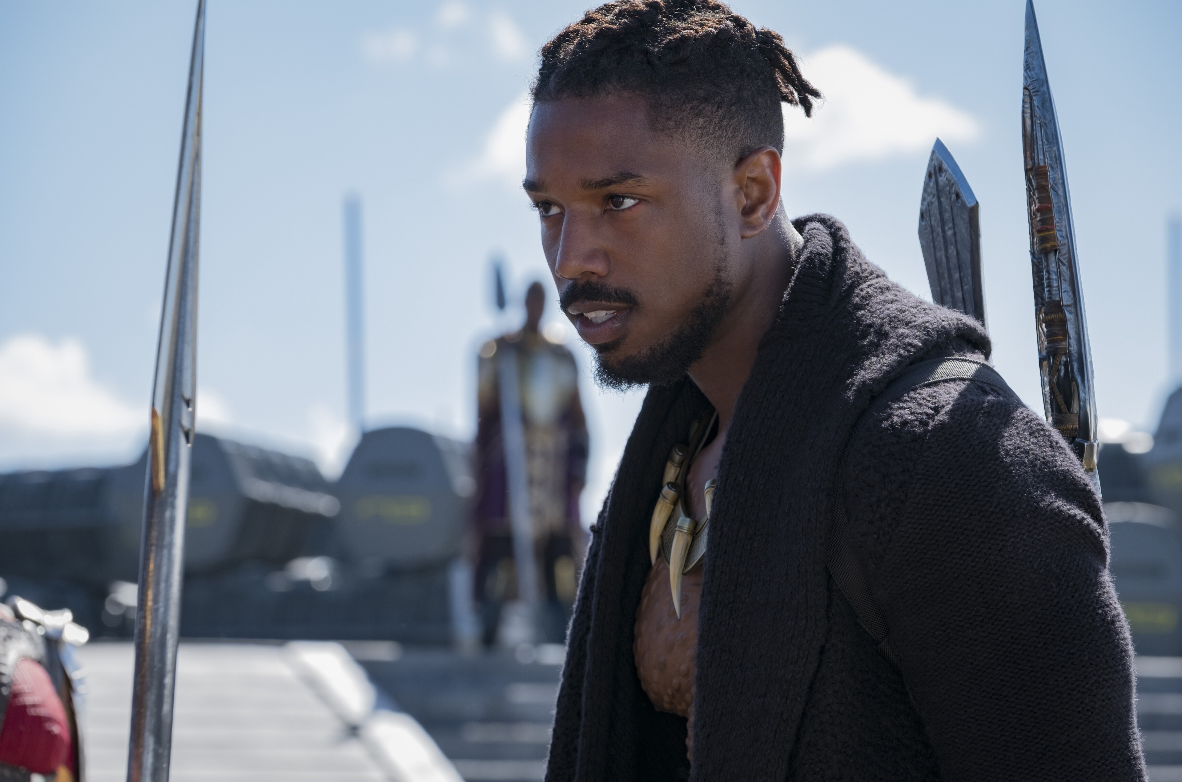 Erik Killmonger from Black Panther 4K HD Wallpaper