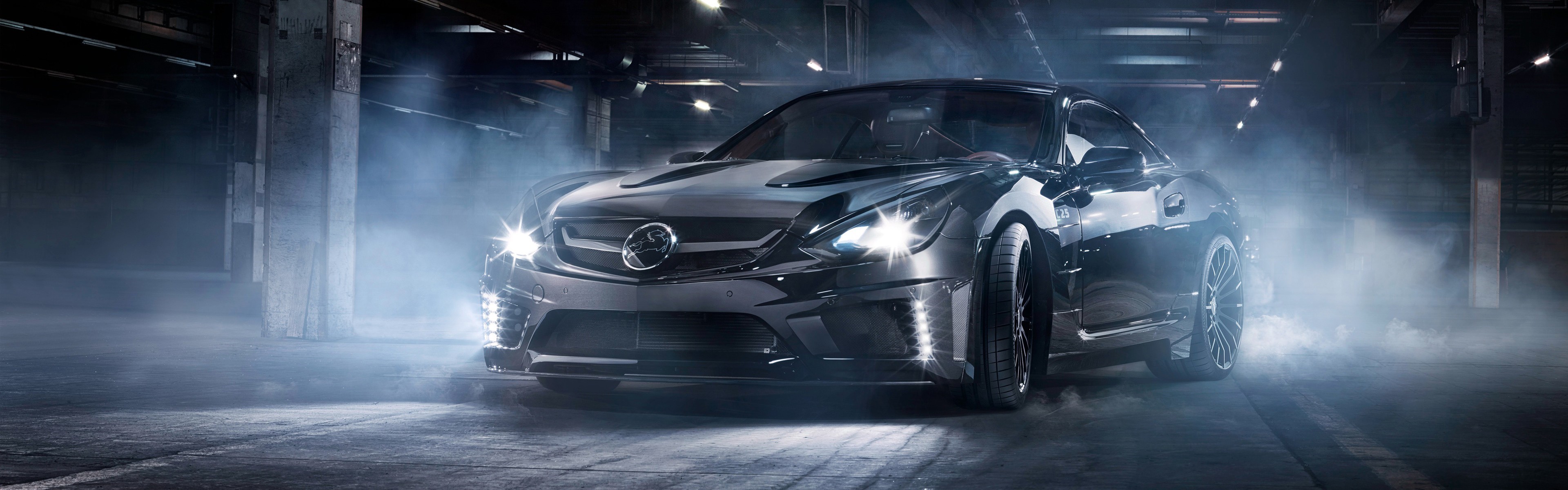 Carlsson tuned Mercedes-Benz SL65 AMG Black Series in mist HD Wallpaper
