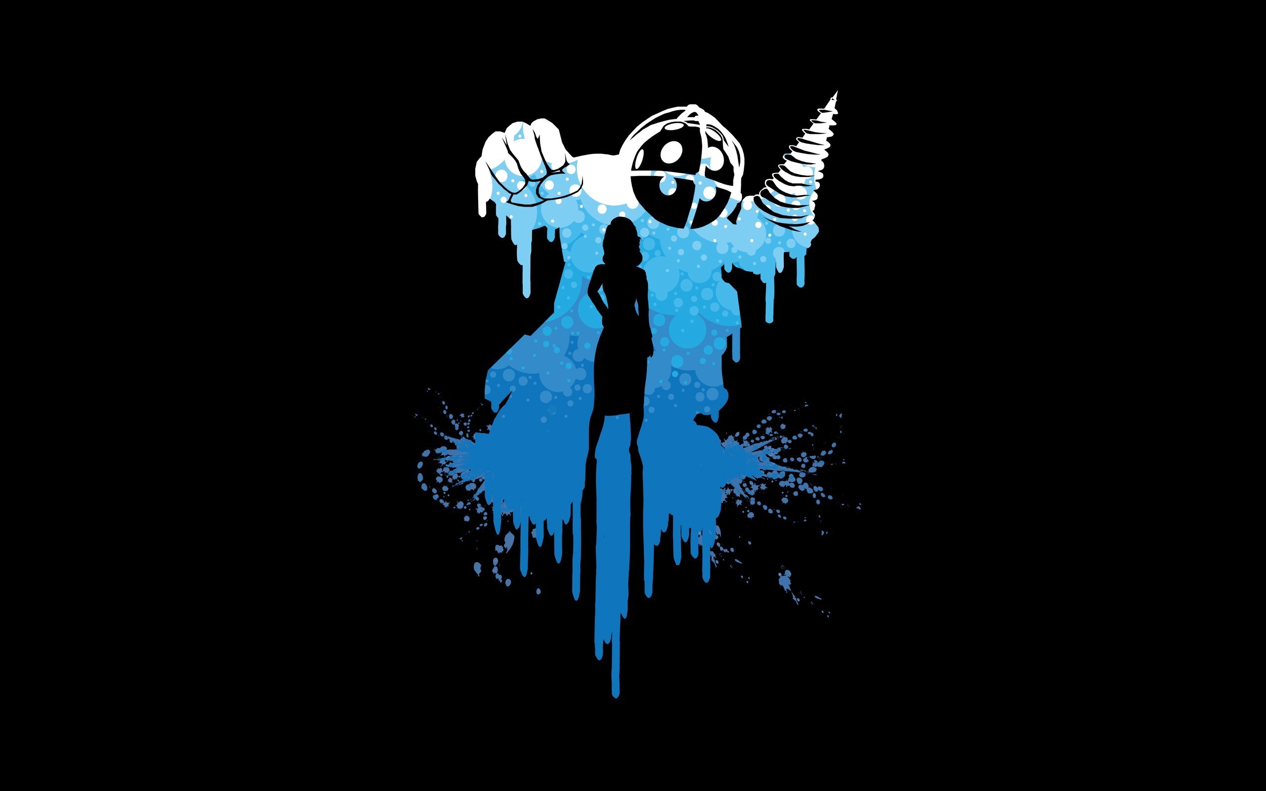 Big Daddy and Little Sister from Bioshock HD Wallpaper