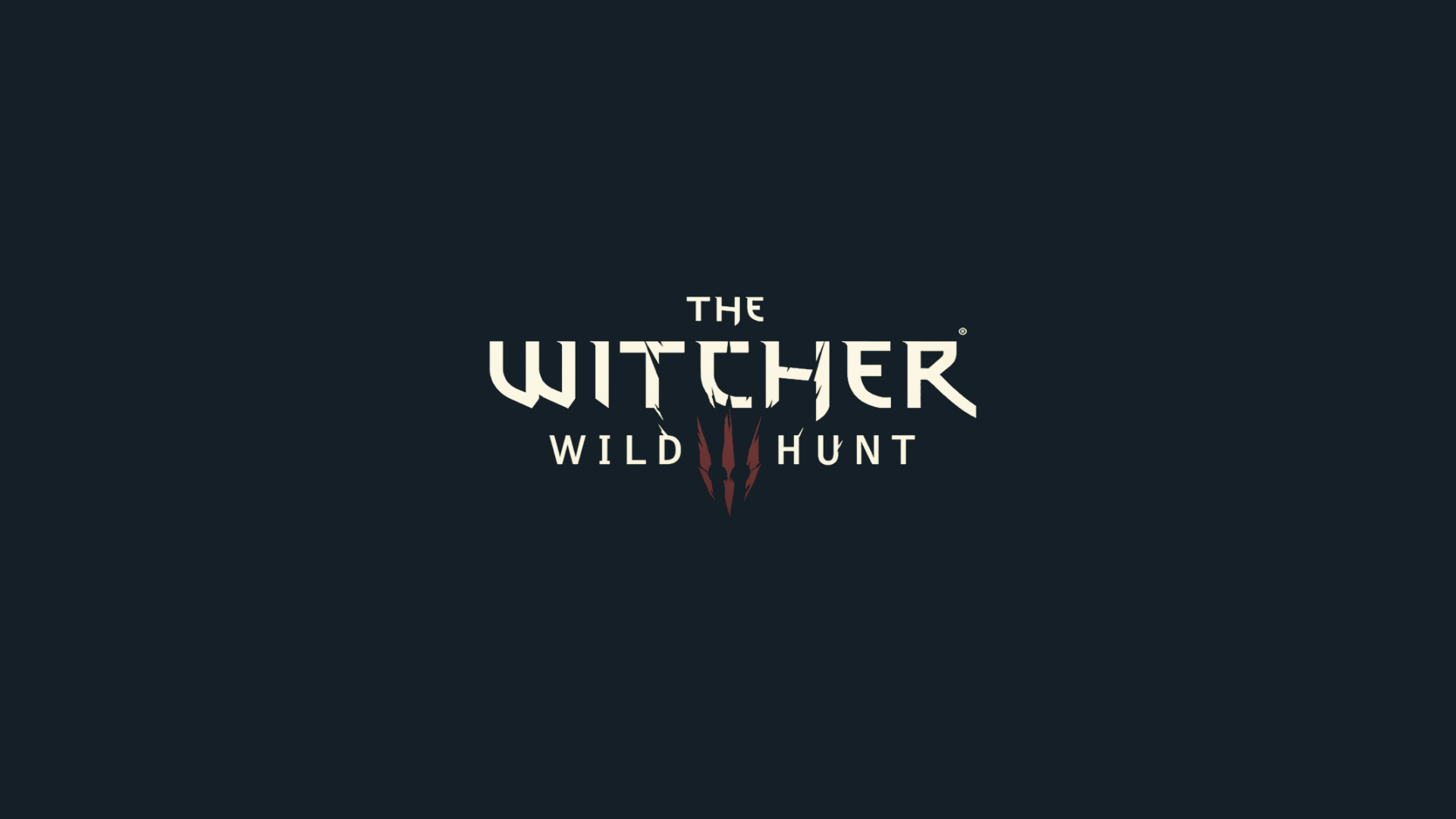The Witcher 3 Wild Hunt Logo HD Wallpaper