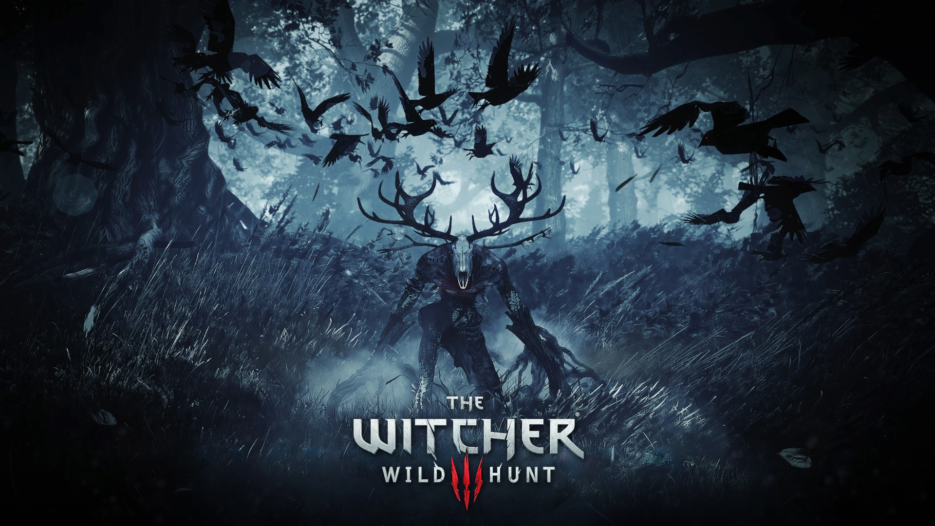 The Witcher 3 Wild Hunt Leshen and Crows HD Wallpaper