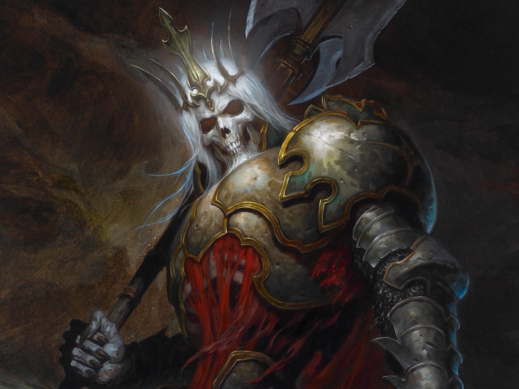 King Leoric from Diablo III and Heroes of the Storm HD Wallpaper