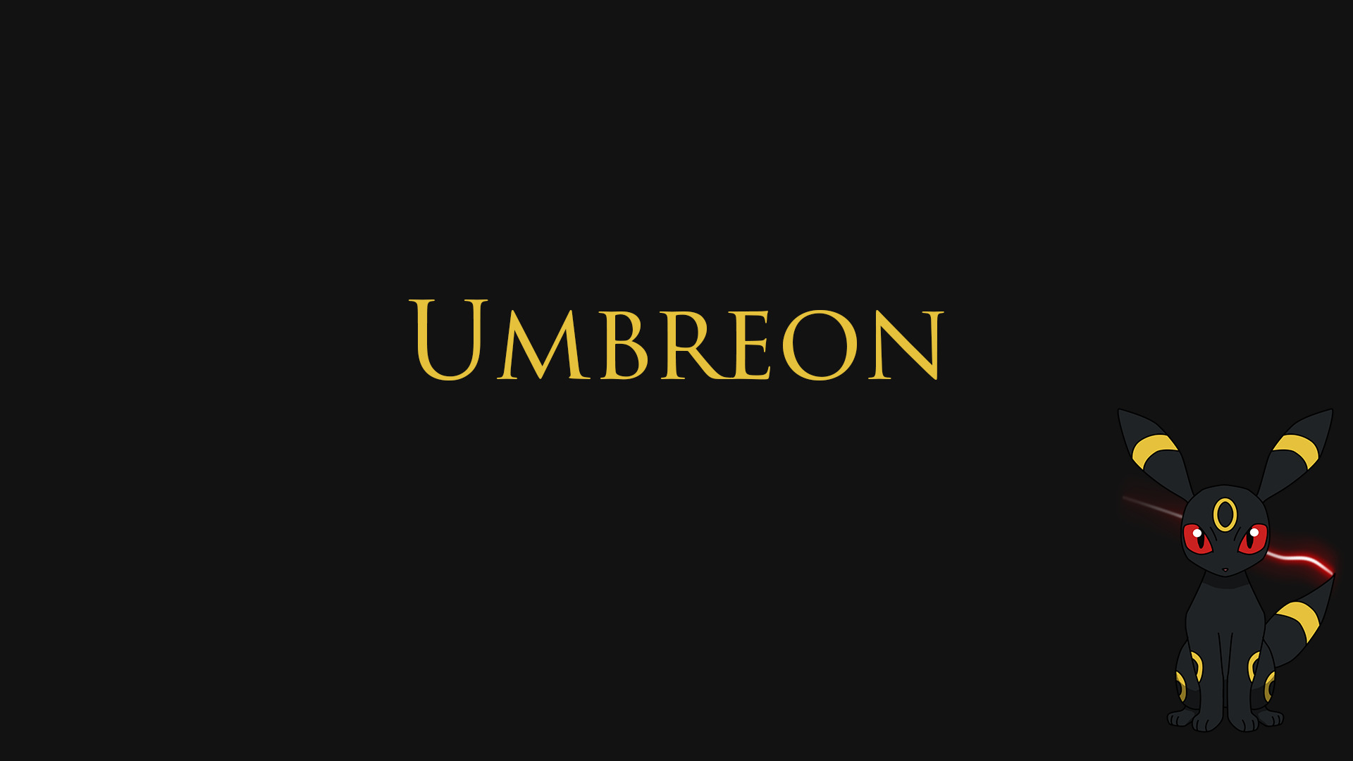 Umbreon from Pokemon HD Wallpaper