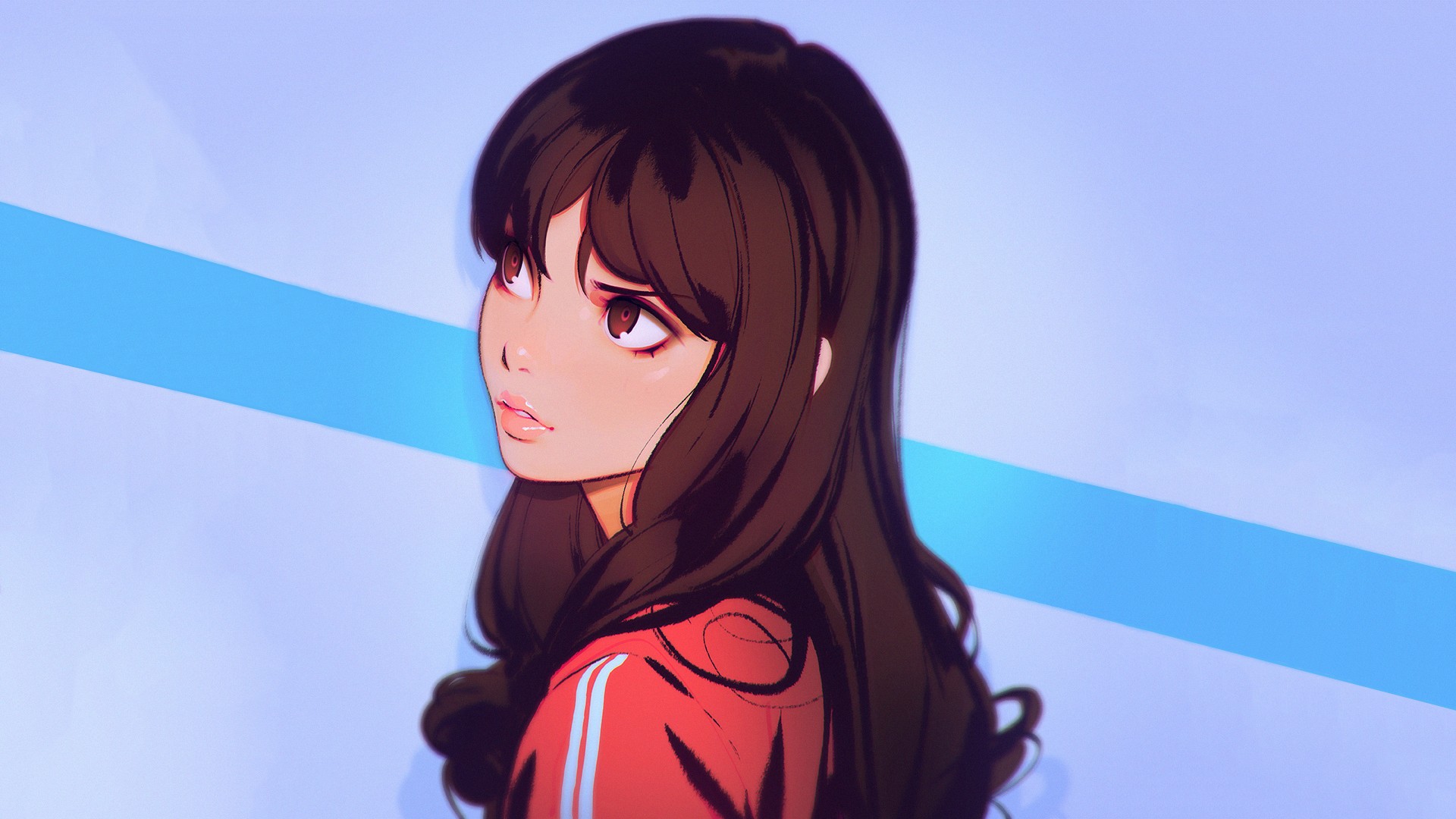 Artwork by Ilya Kuvshinov HD Wallpaper