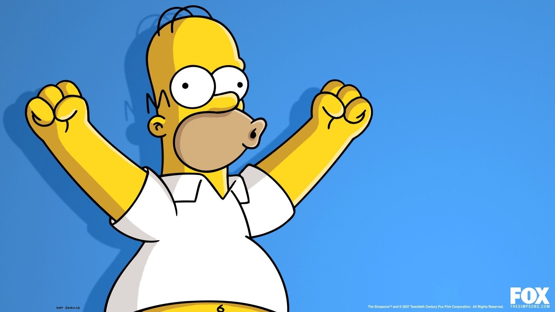 Homer Simpson from The Simpsons HD Wallpaper