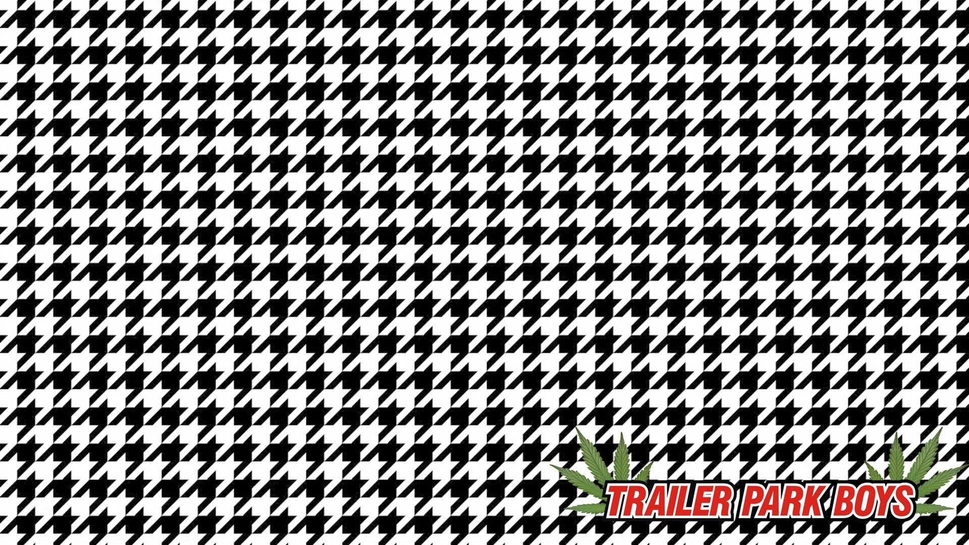 Trailer Park Boys Houndstooth Pattern HD Wallpaper