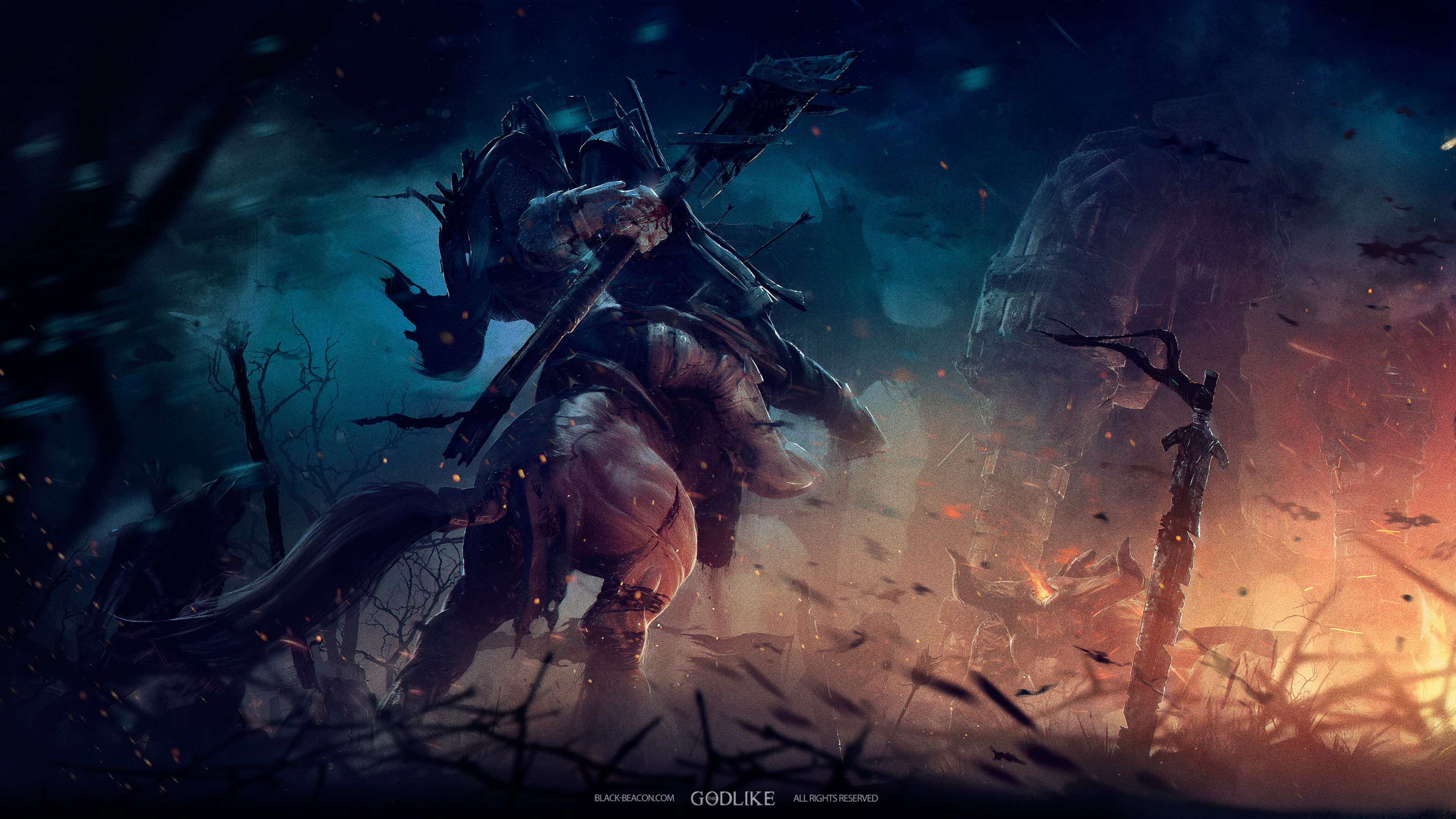 The Godlike 4K HD Wallpaper