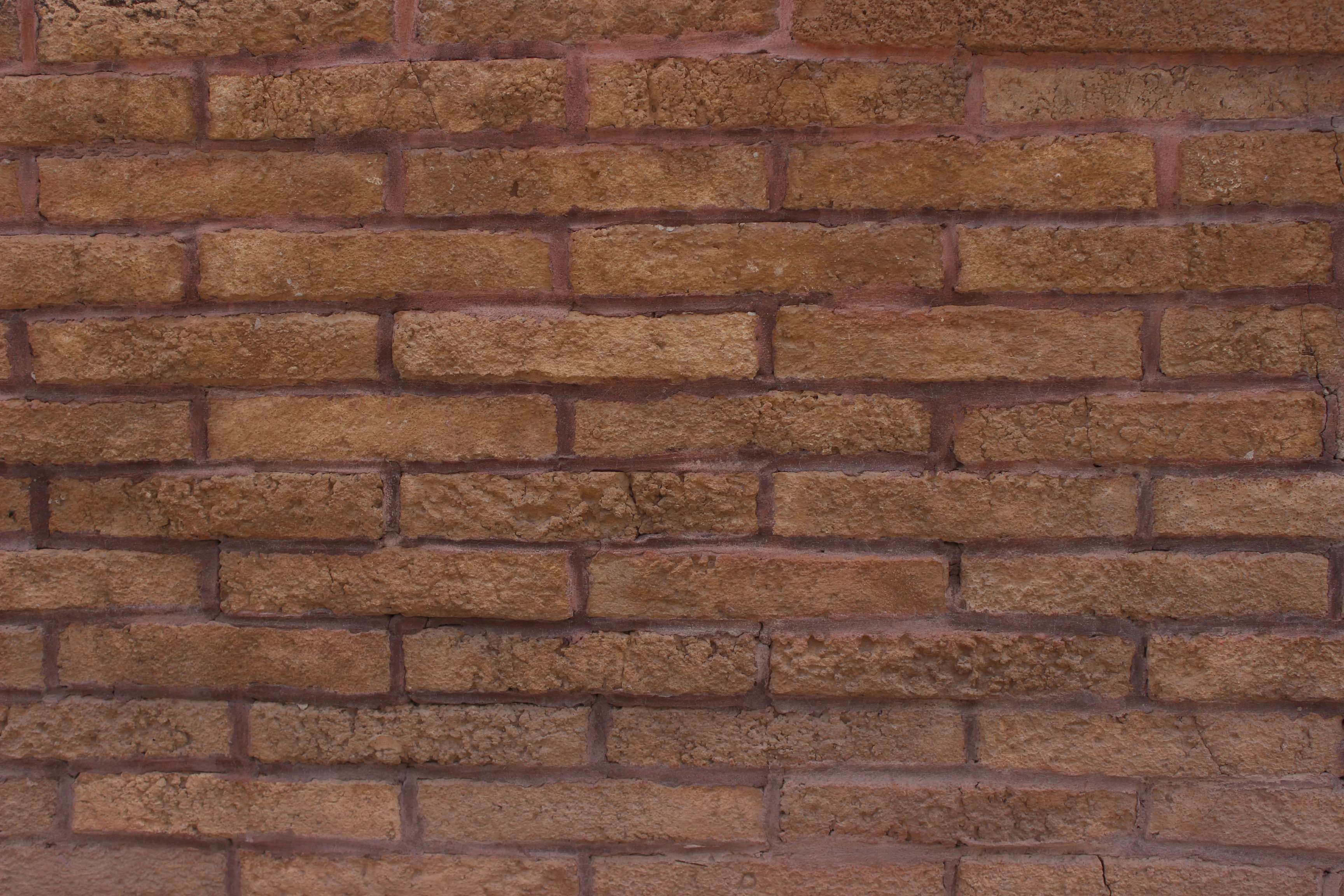 Brown brick wall texture HD Wallpaper