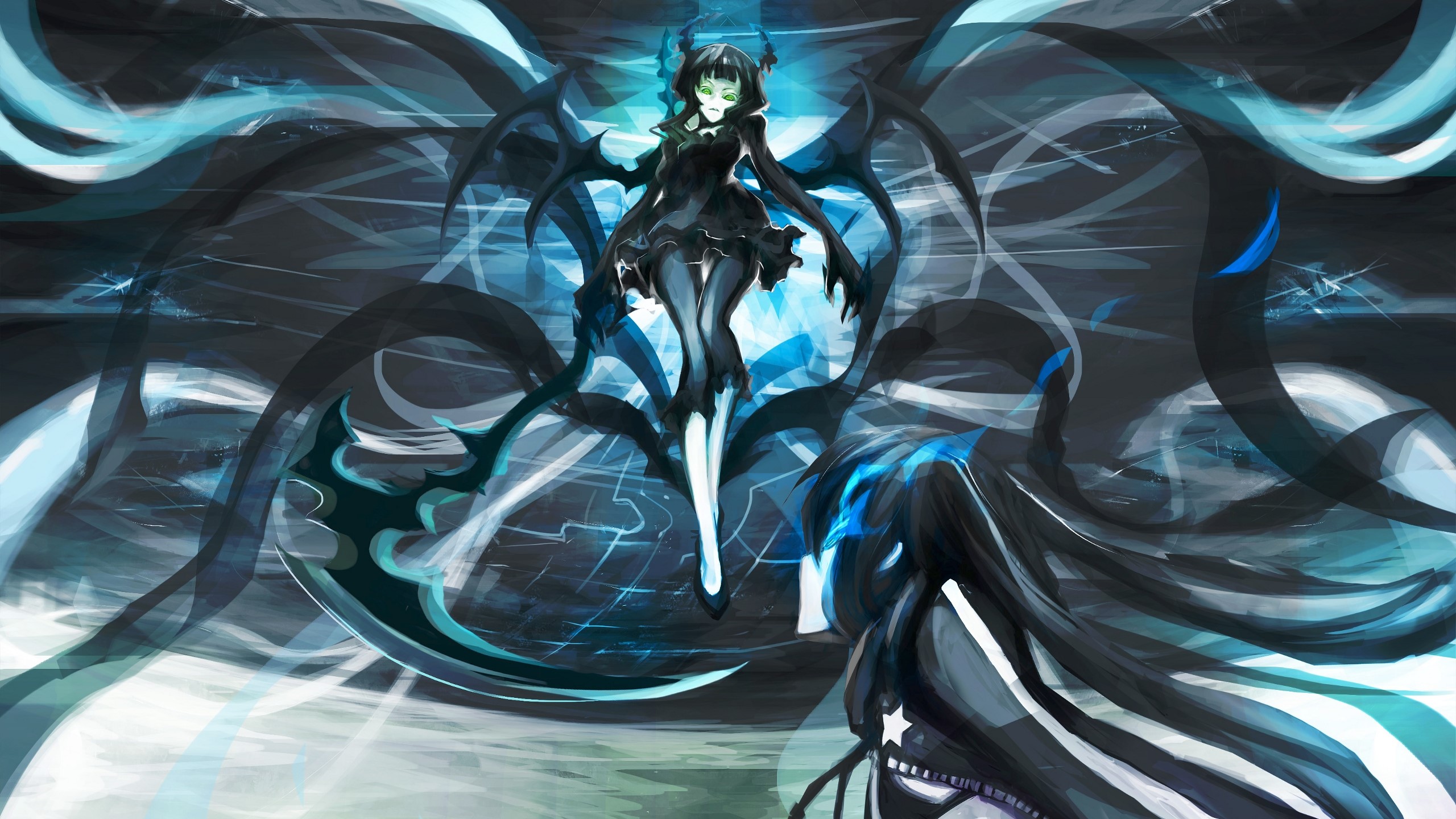 Black Rock Shooter and Dead Master from Black Rock Shooter HD Wallpaper