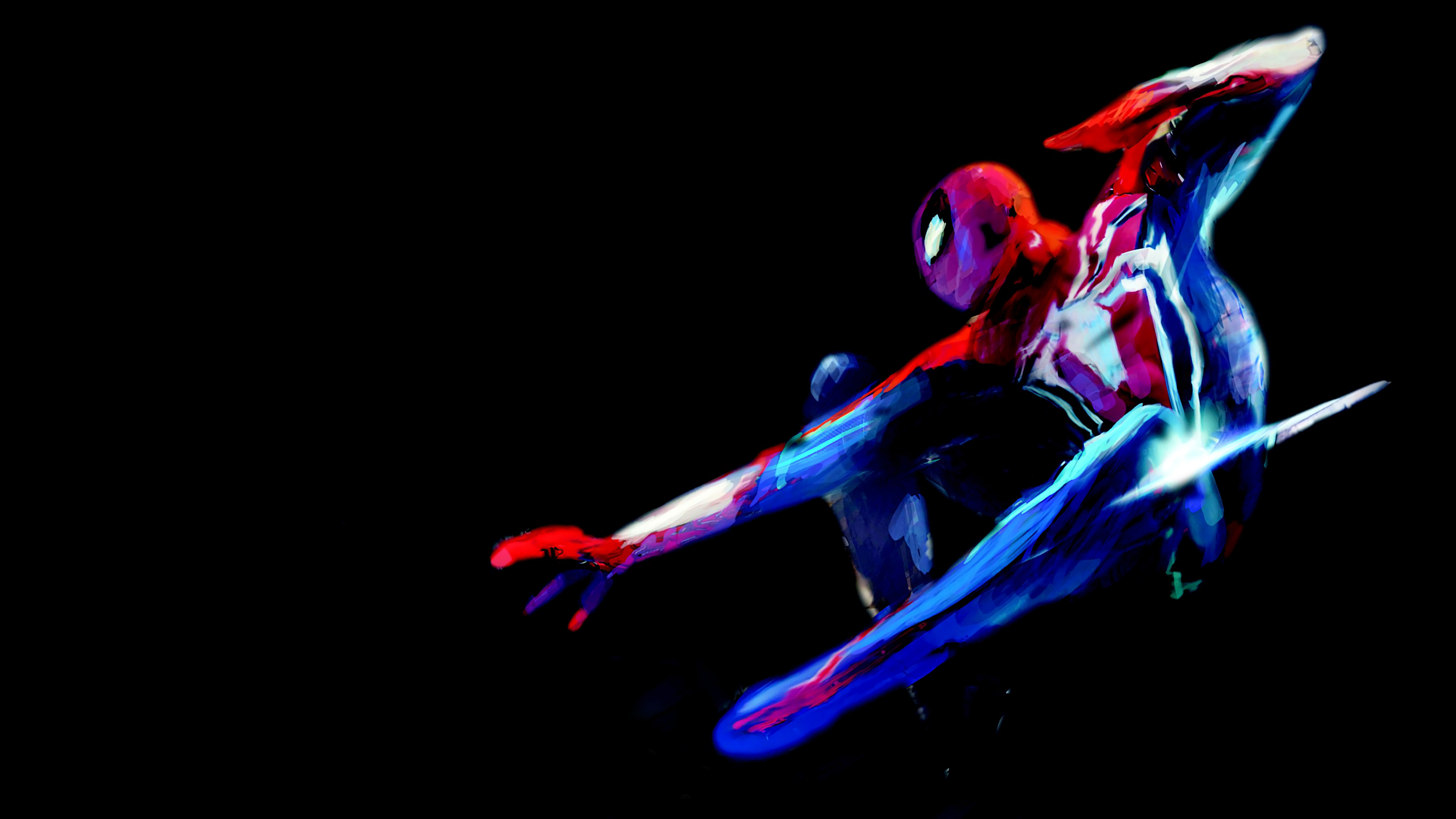 Spider-Man digital art 4K HD Wallpaper