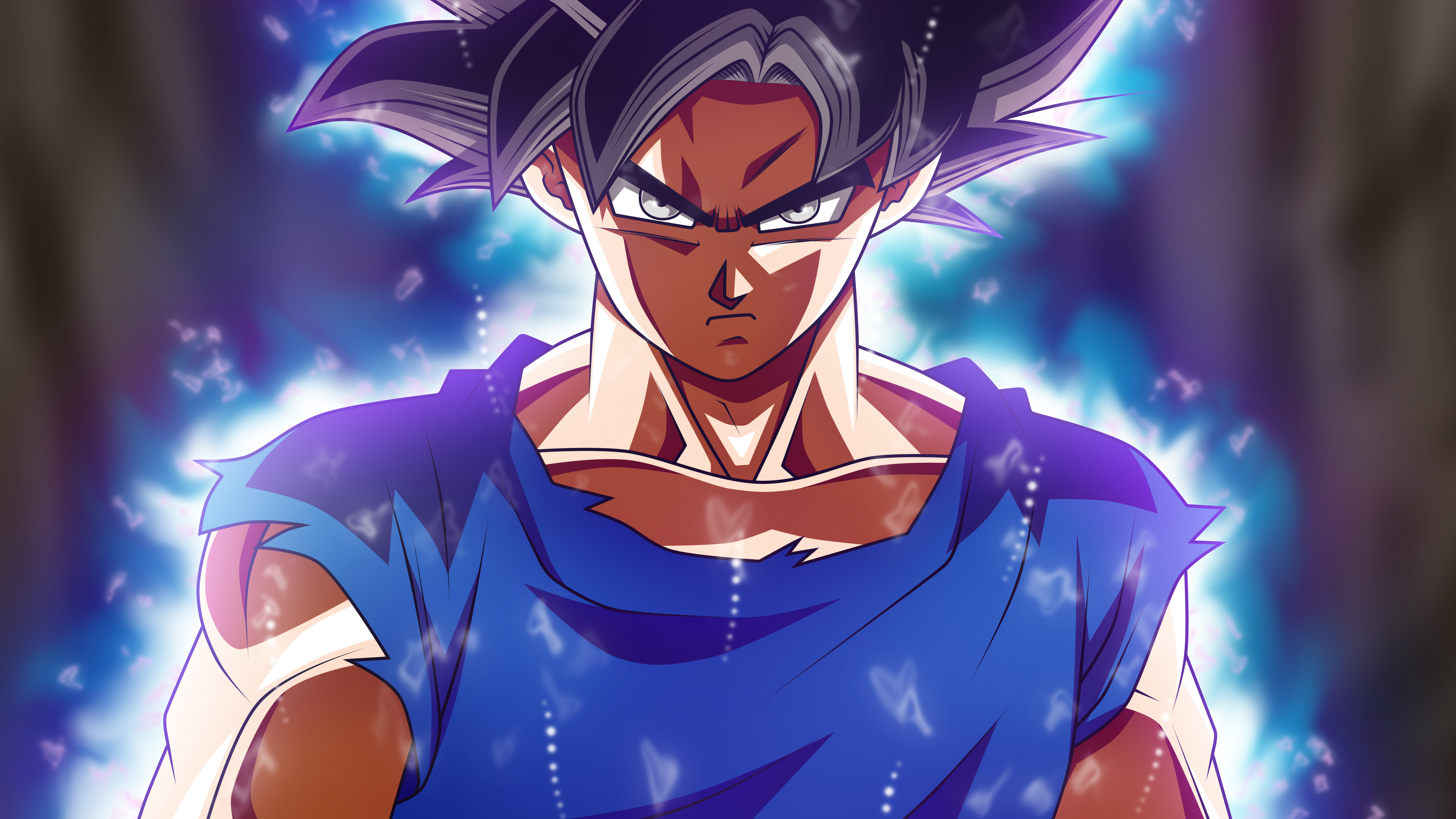 Goku from Dragon Ball Super in Ultra Instinct HD Wallpaper