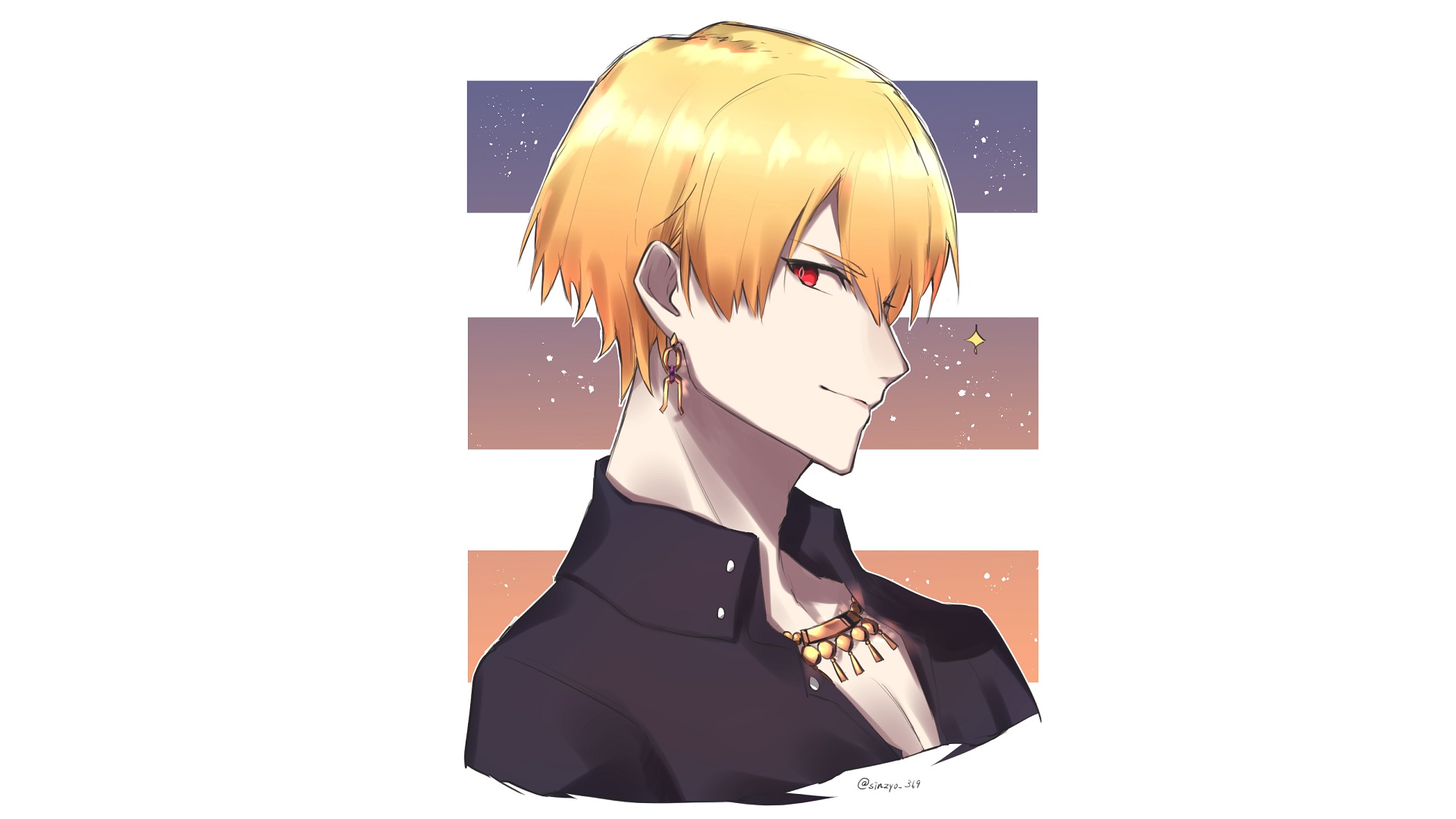 Gilgamesh from Fate Series HD Wallpaper
