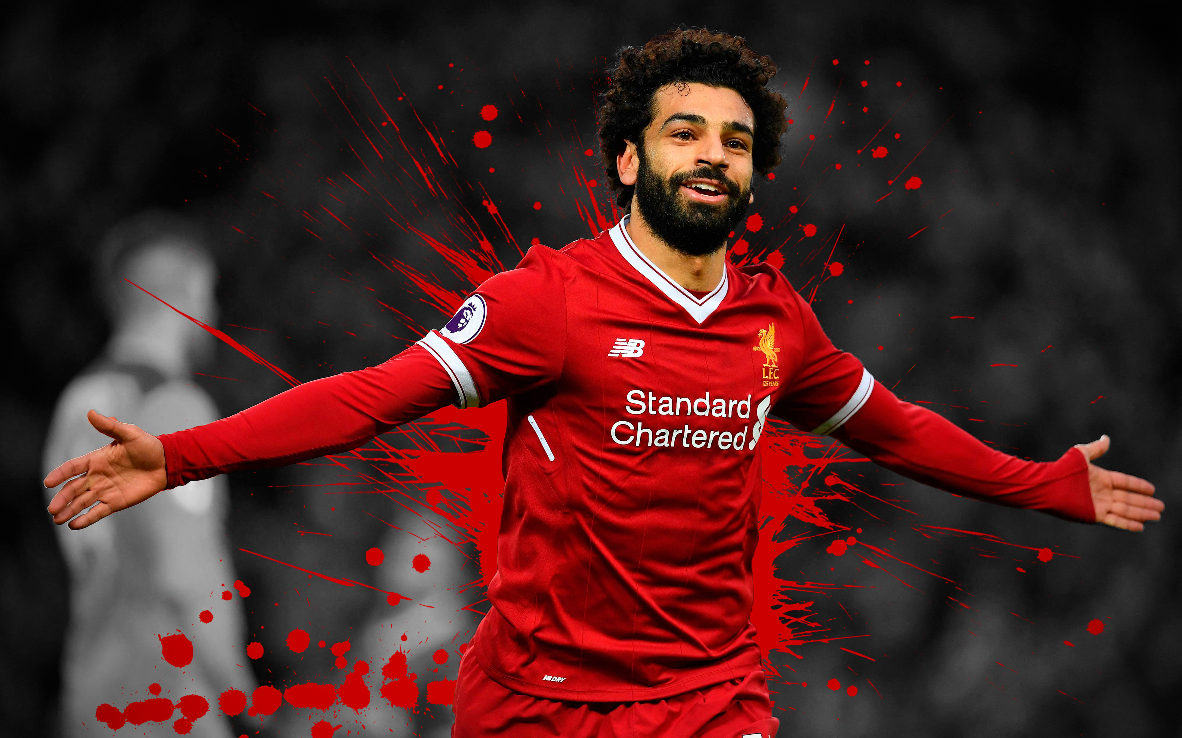 Mohamed Salah of Liverpool F.C. HD Wallpaper
