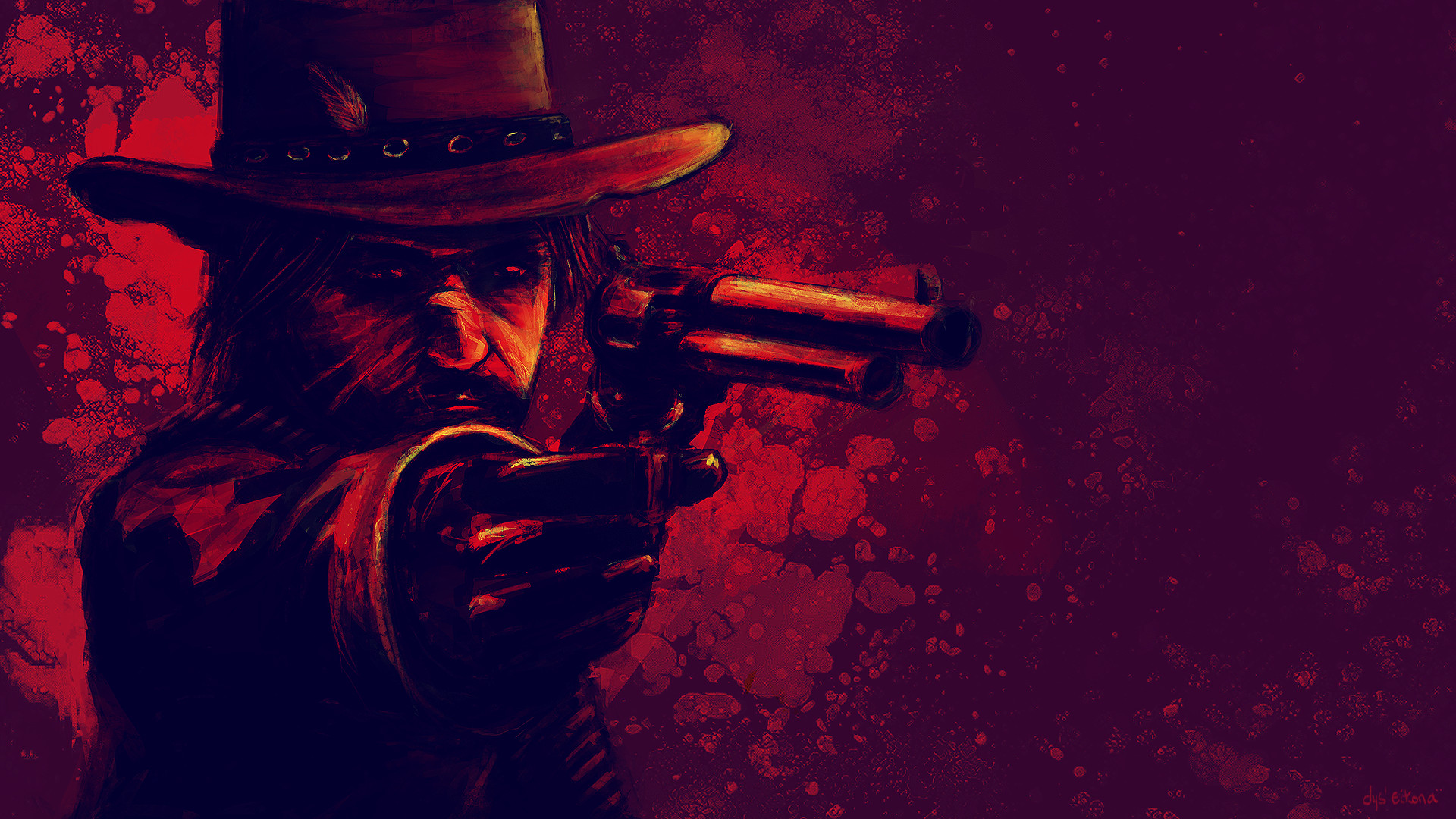 John Marston from Red Dead Redemption 2 HD Wallpaper