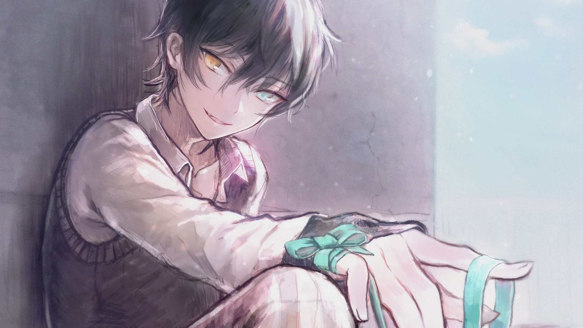 Mika Kagehira from Ensemble Stars! with Heterochromia HD Wallpaper