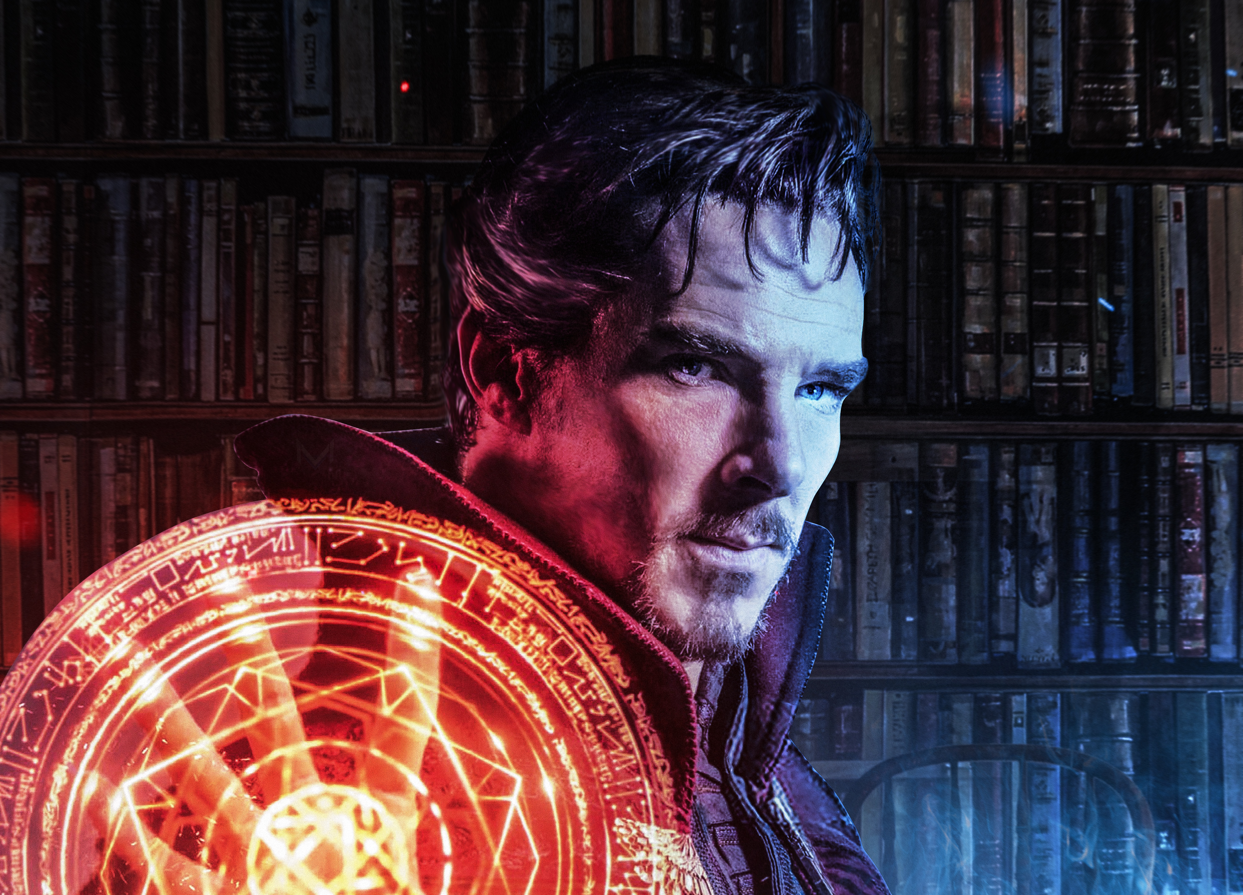 Doctor Strange casting a spell HD Wallpaper