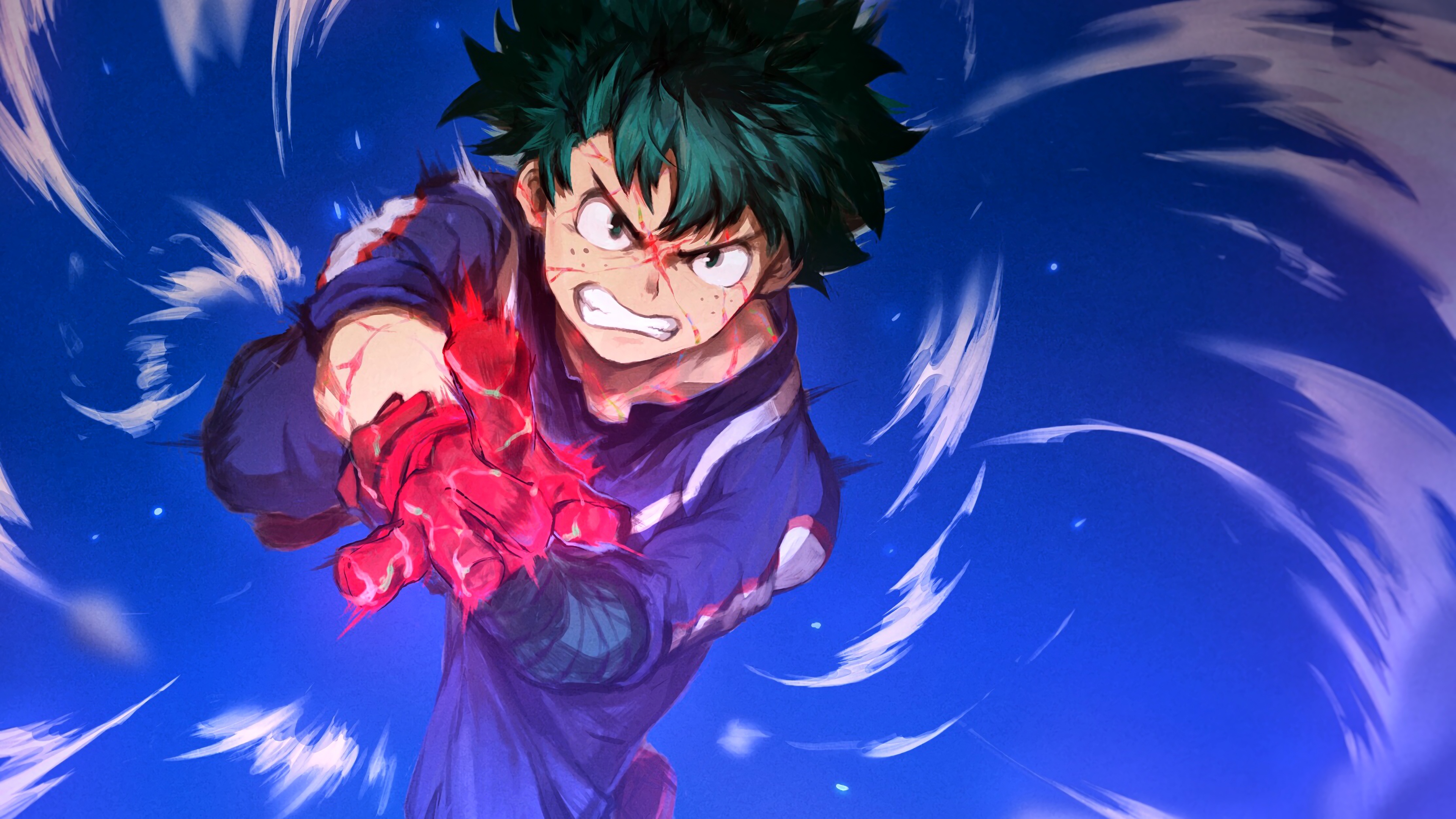 Izuku Midoriya from My Hero Academia HD Wallpaper