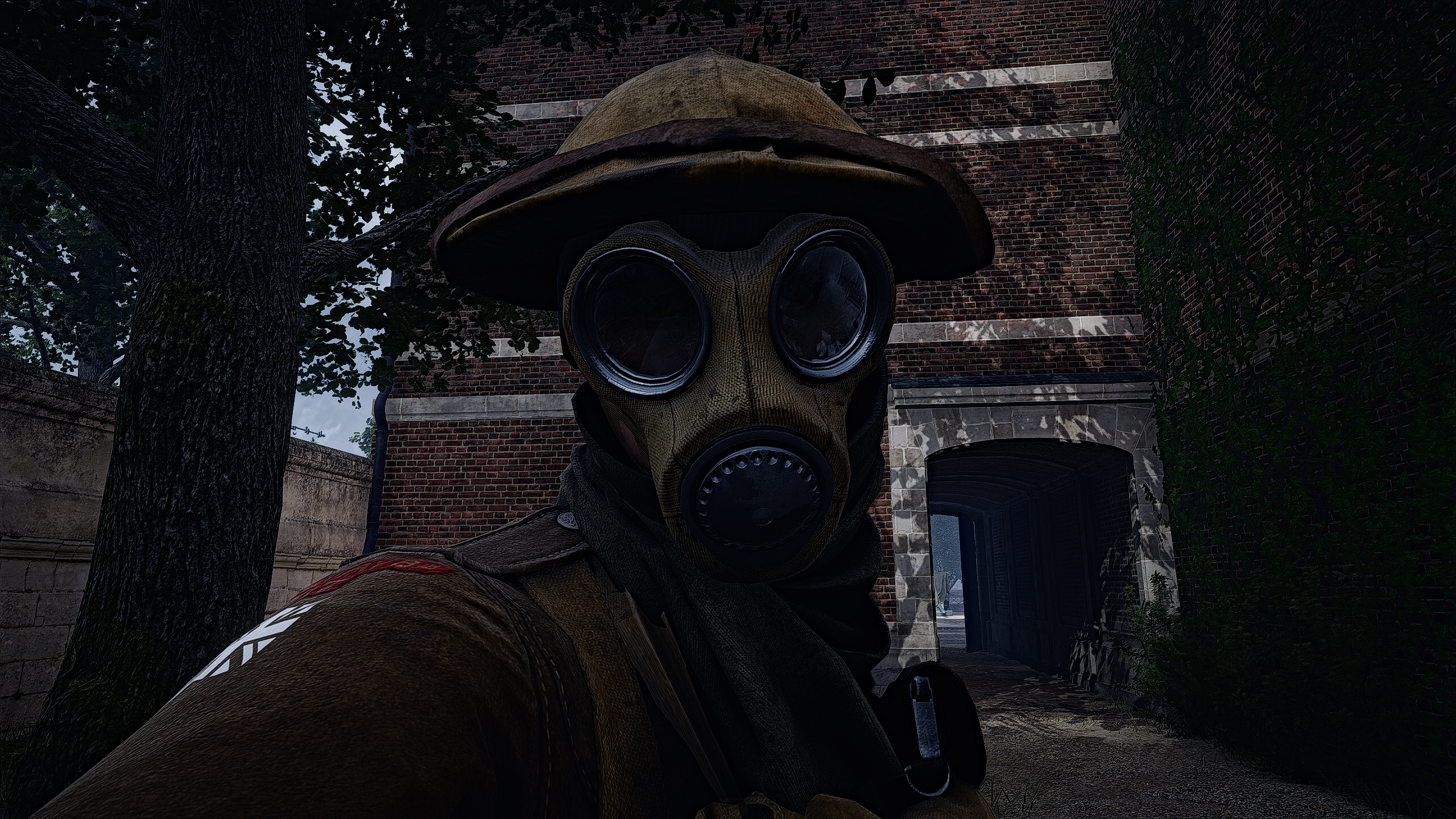 Soldier in gas mask from Battlefield 1 HD Wallpaper