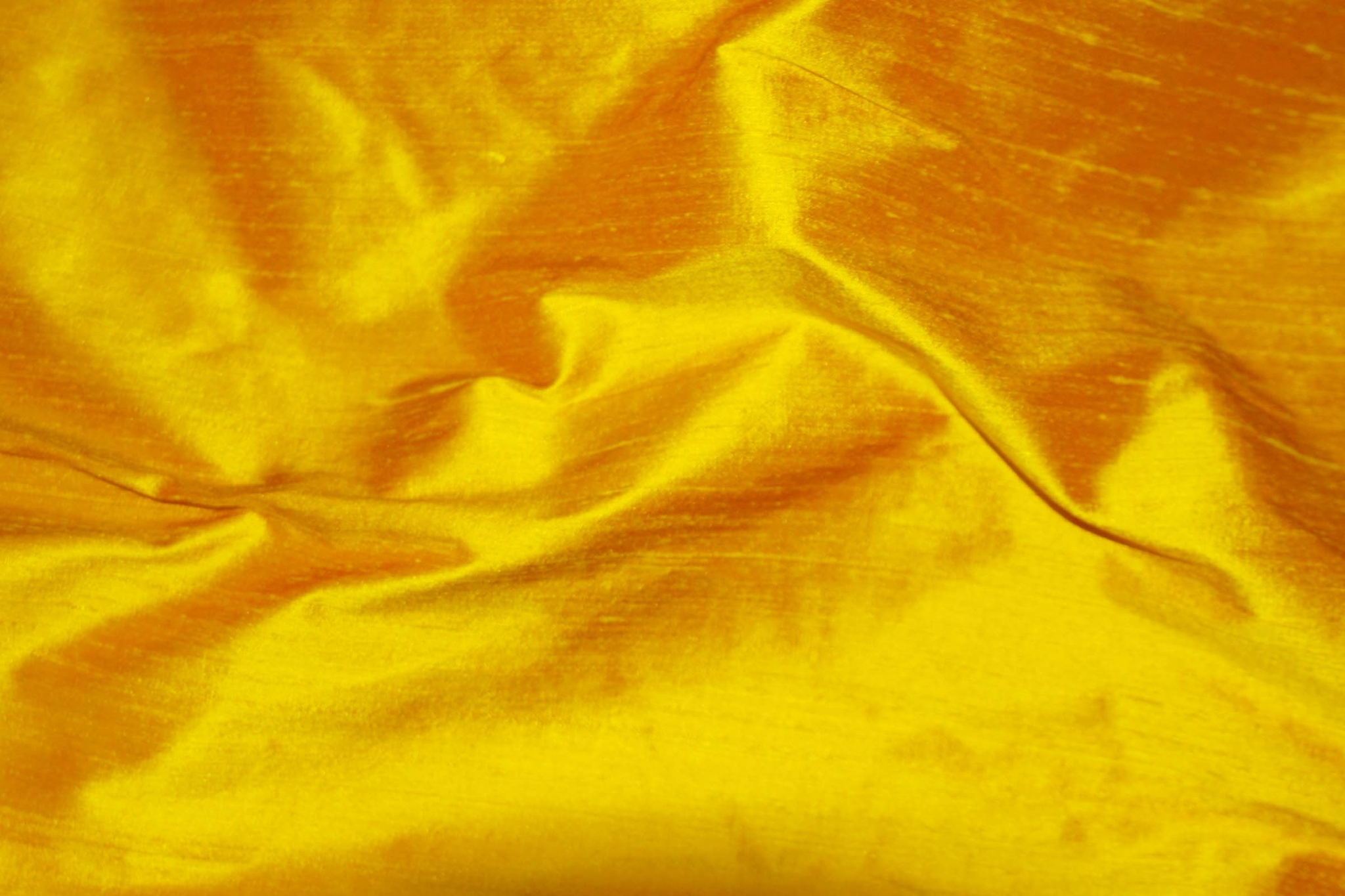 Yellow Silk Fabric Texture HD Wallpaper