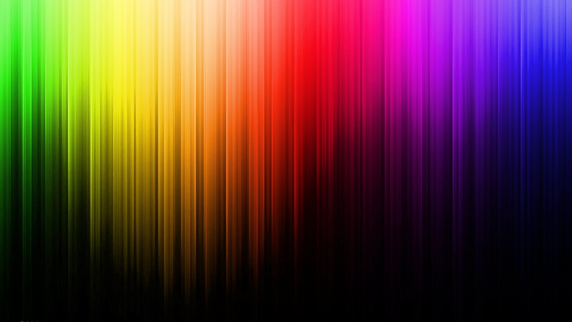 Rainbow vertical stripes abstract background HD Wallpaper