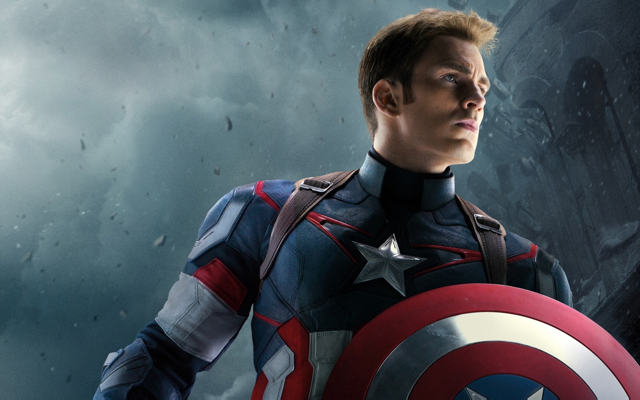 Captain America from Marvel Cinematic Universe HD Wallpaper