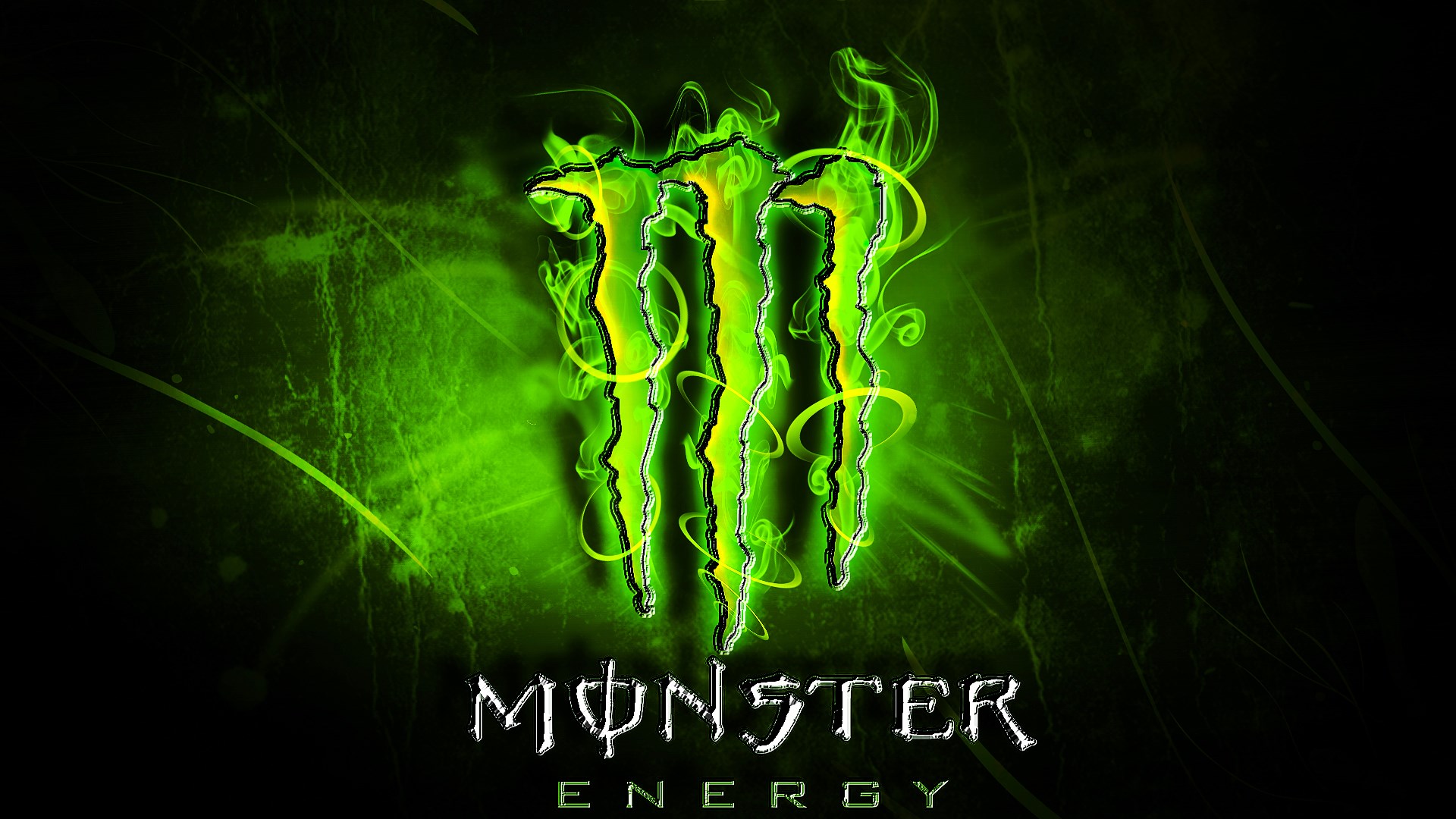Monster Energy Logo HD Wallpaper