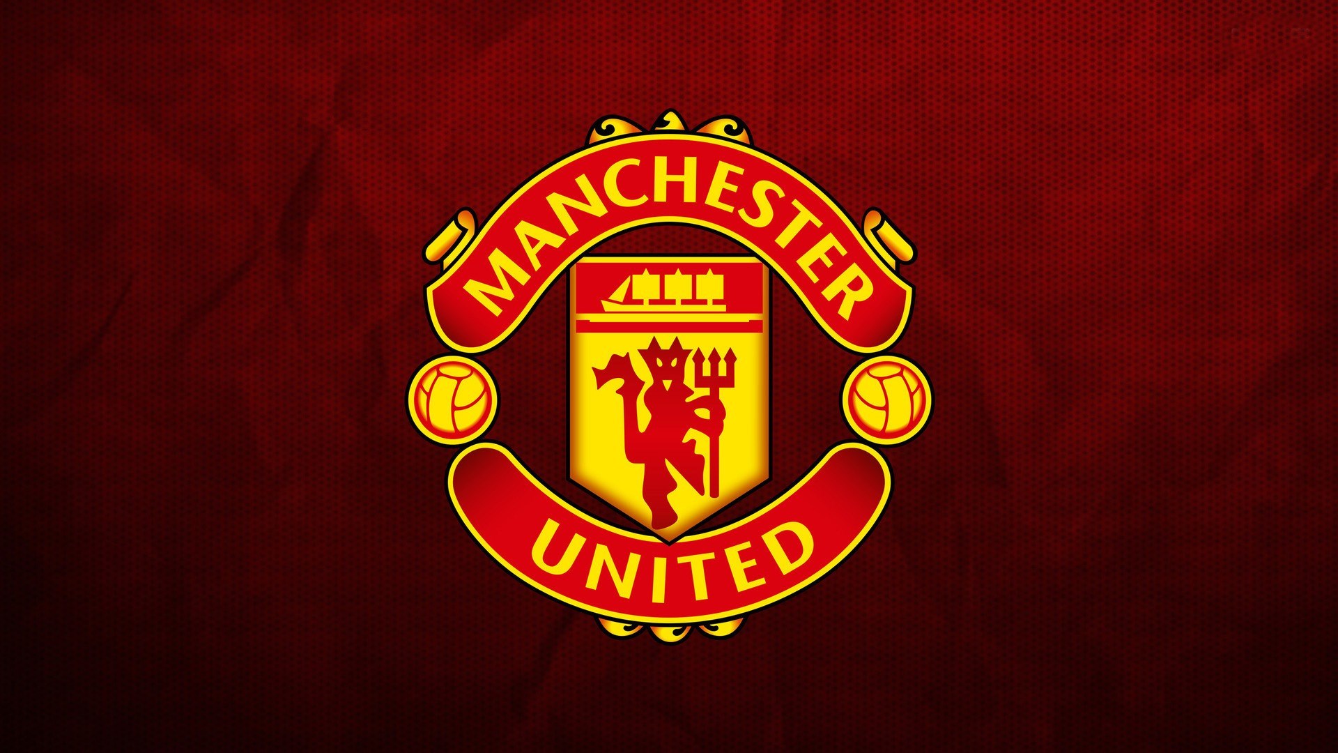 Manchester United logo HD Wallpaper