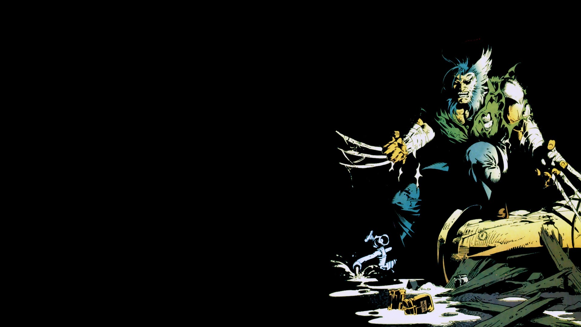 Wolverine from Marvel Comics HD Wallpaper