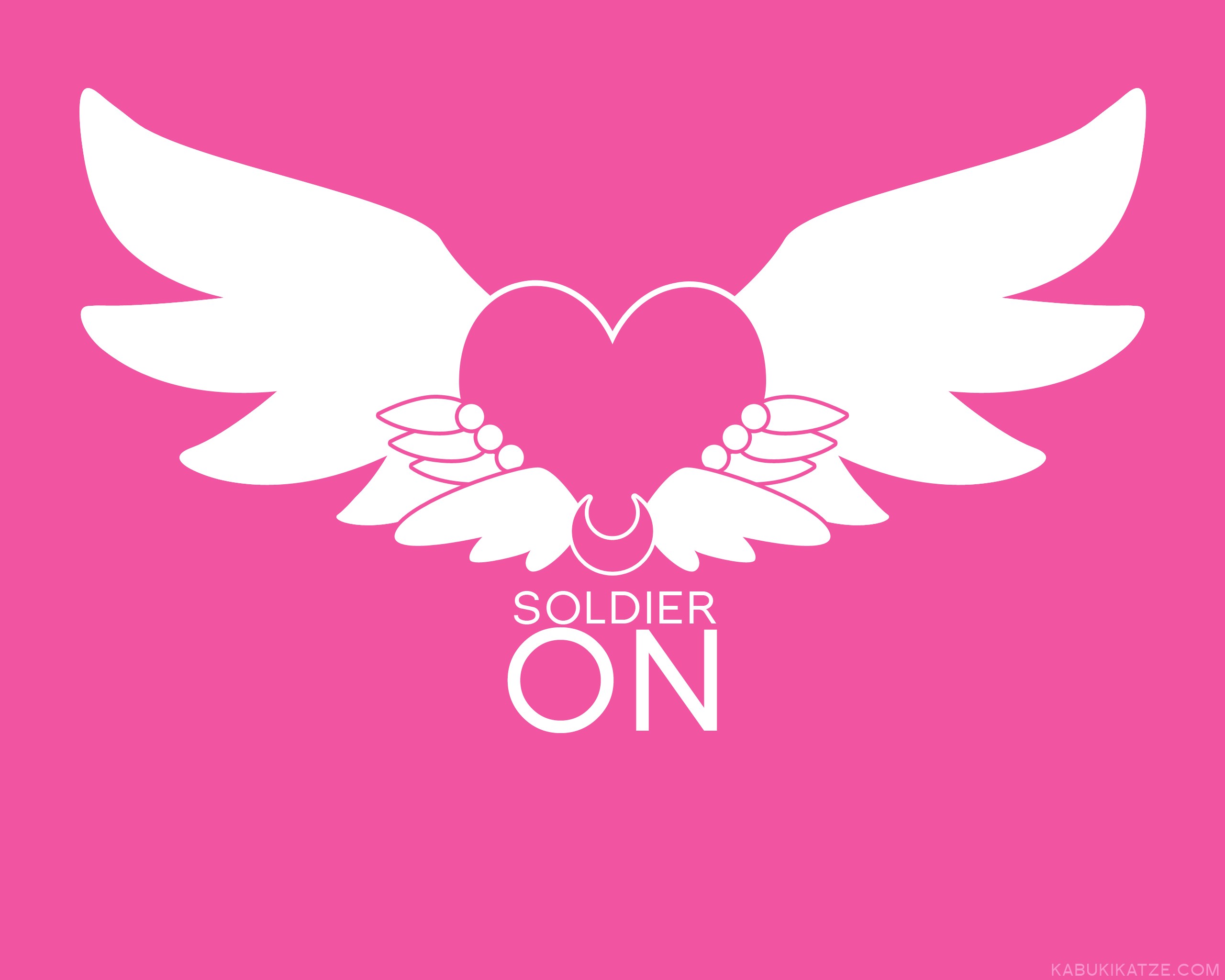 Sailor Moon Soldier On Heart Wings HD Wallpaper