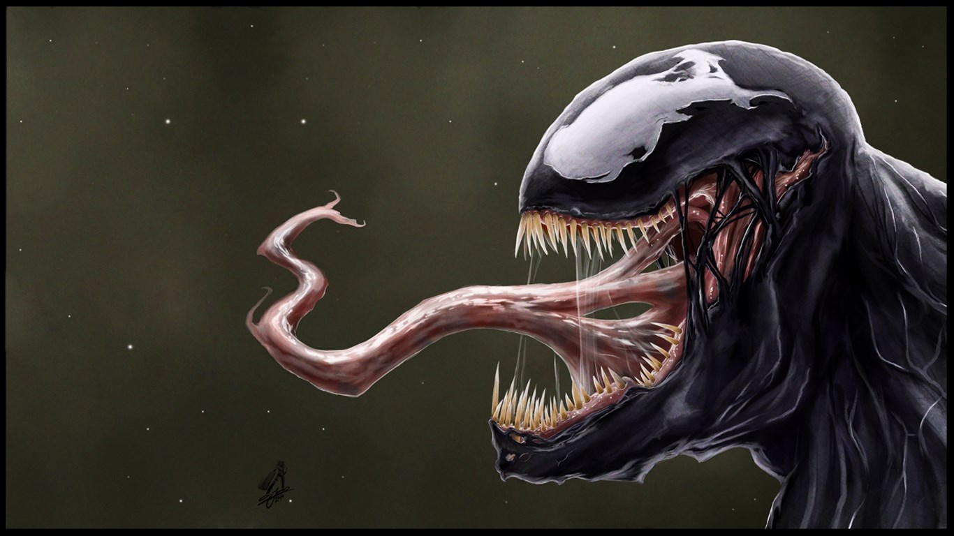 Venom from Marvel Comics HD Wallpaper