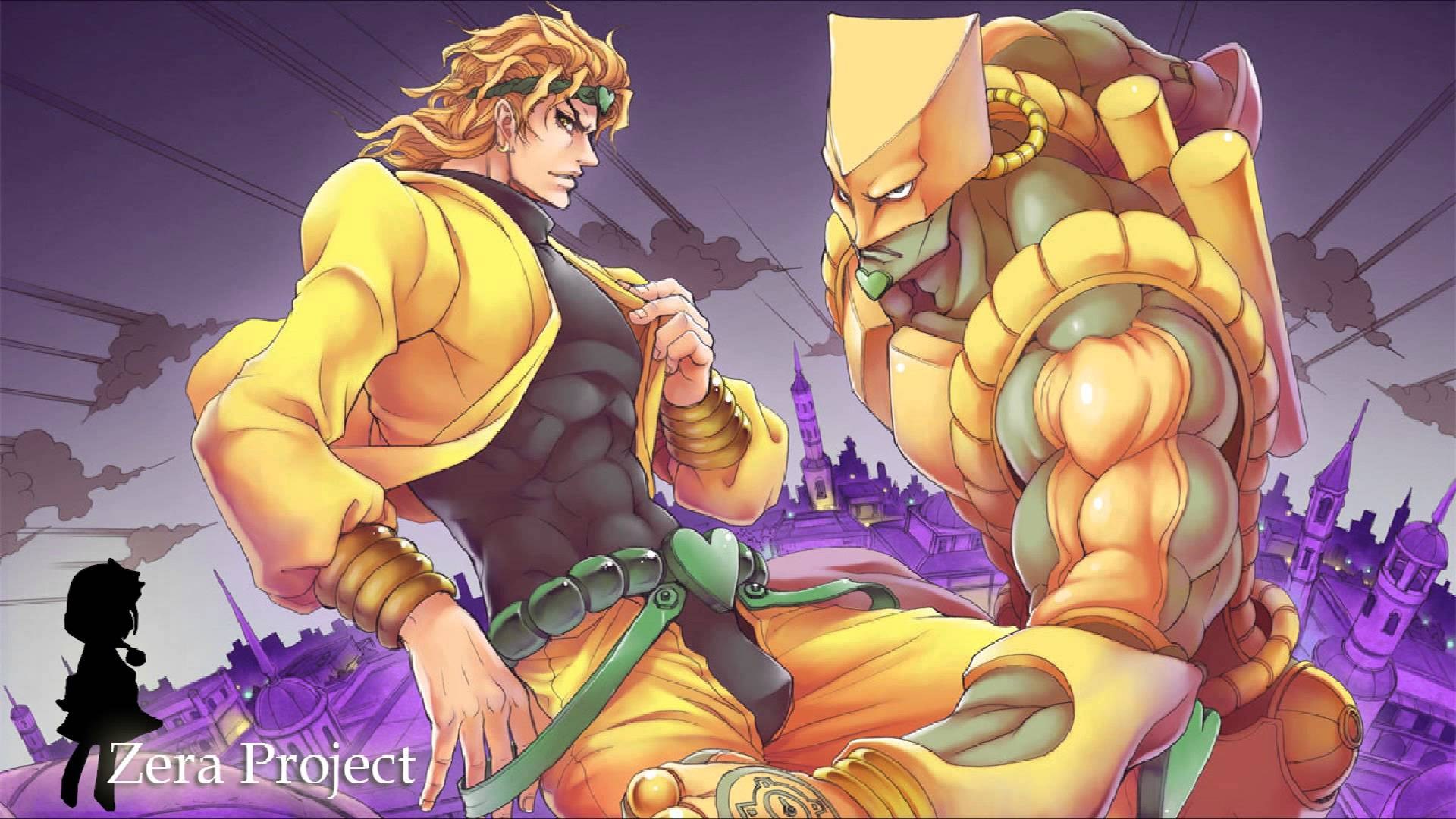 Dio Brando and The World from JoJo's Bizarre Adventure HD Wallpaper