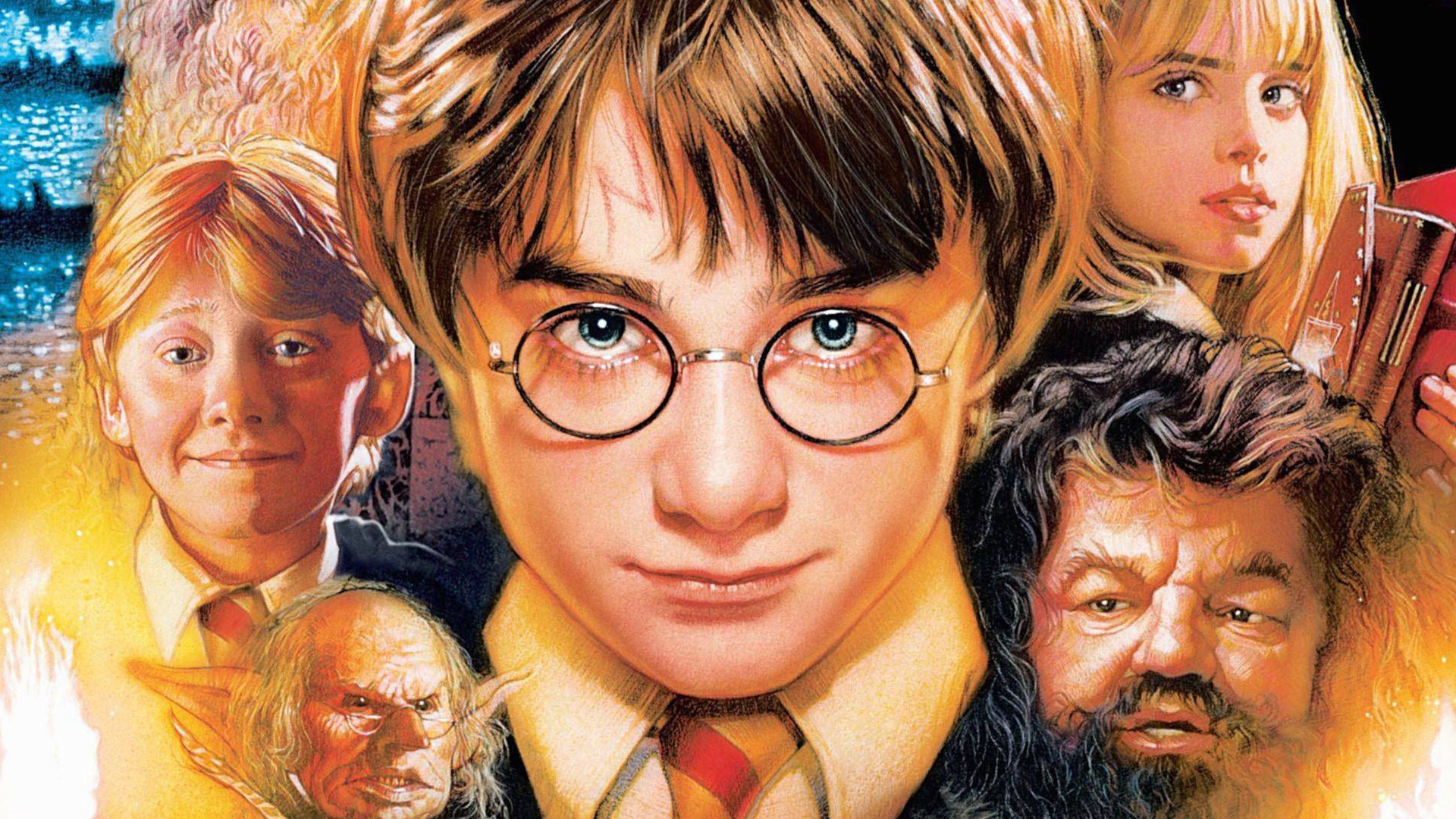 Harry Potter and the Sorcerer's Stone characters HD Wallpaper