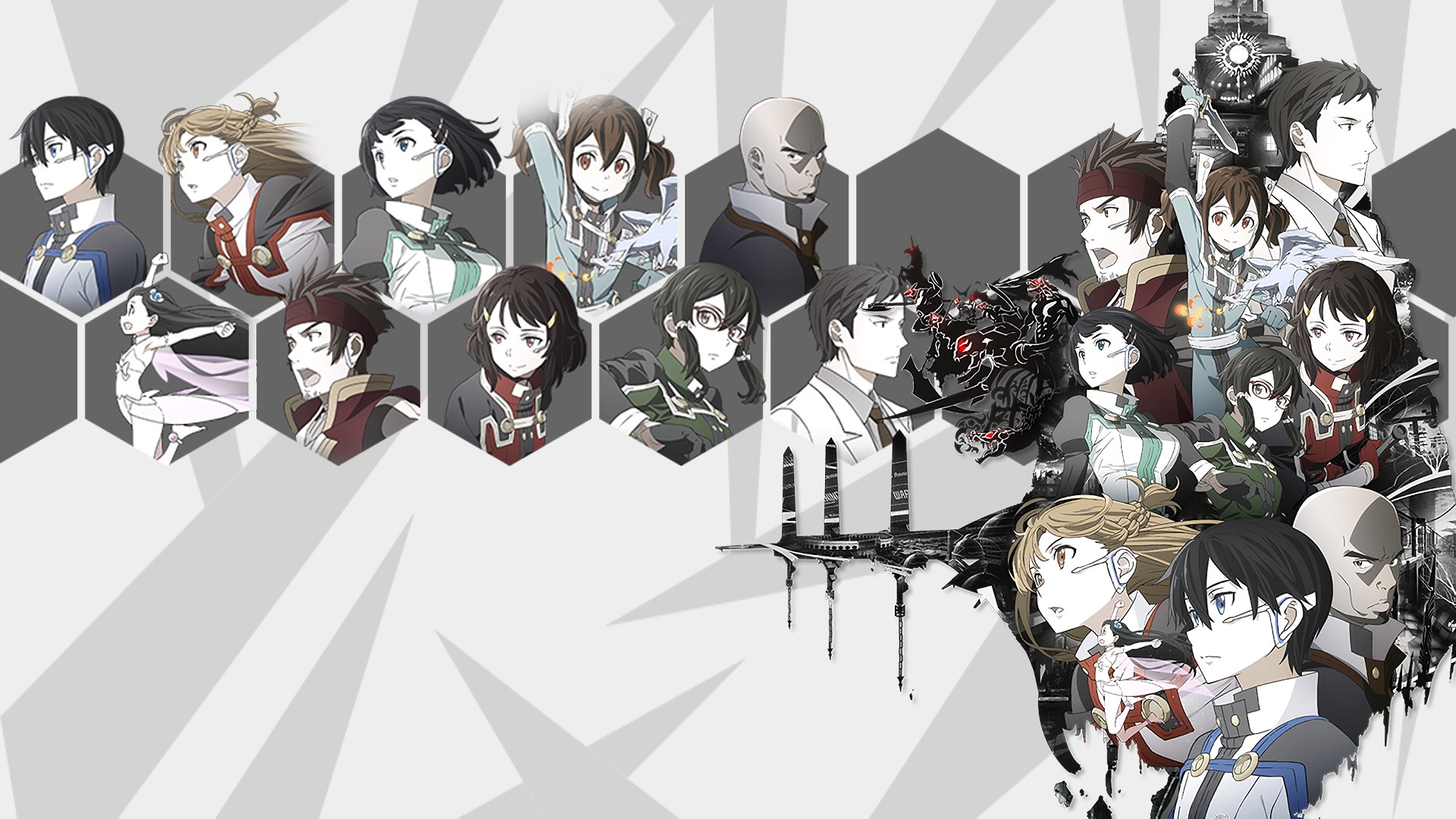 Sword Art Online: Ordinal Scale characters collage HD Wallpaper