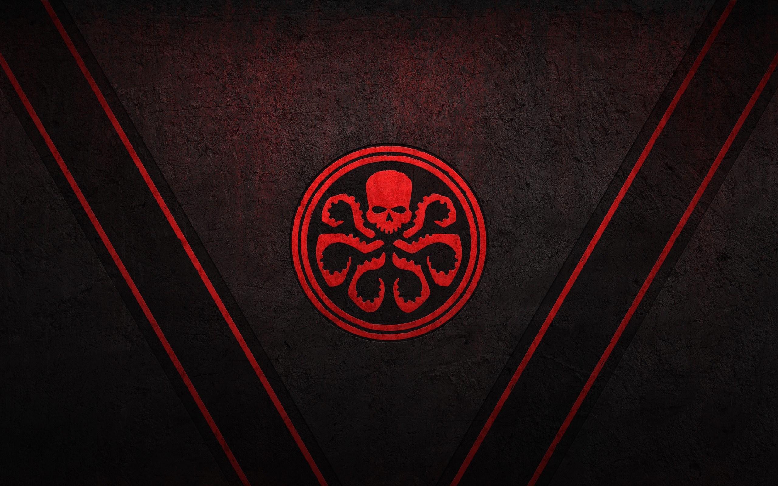 Hydra Logo from Captain America HD Wallpaper