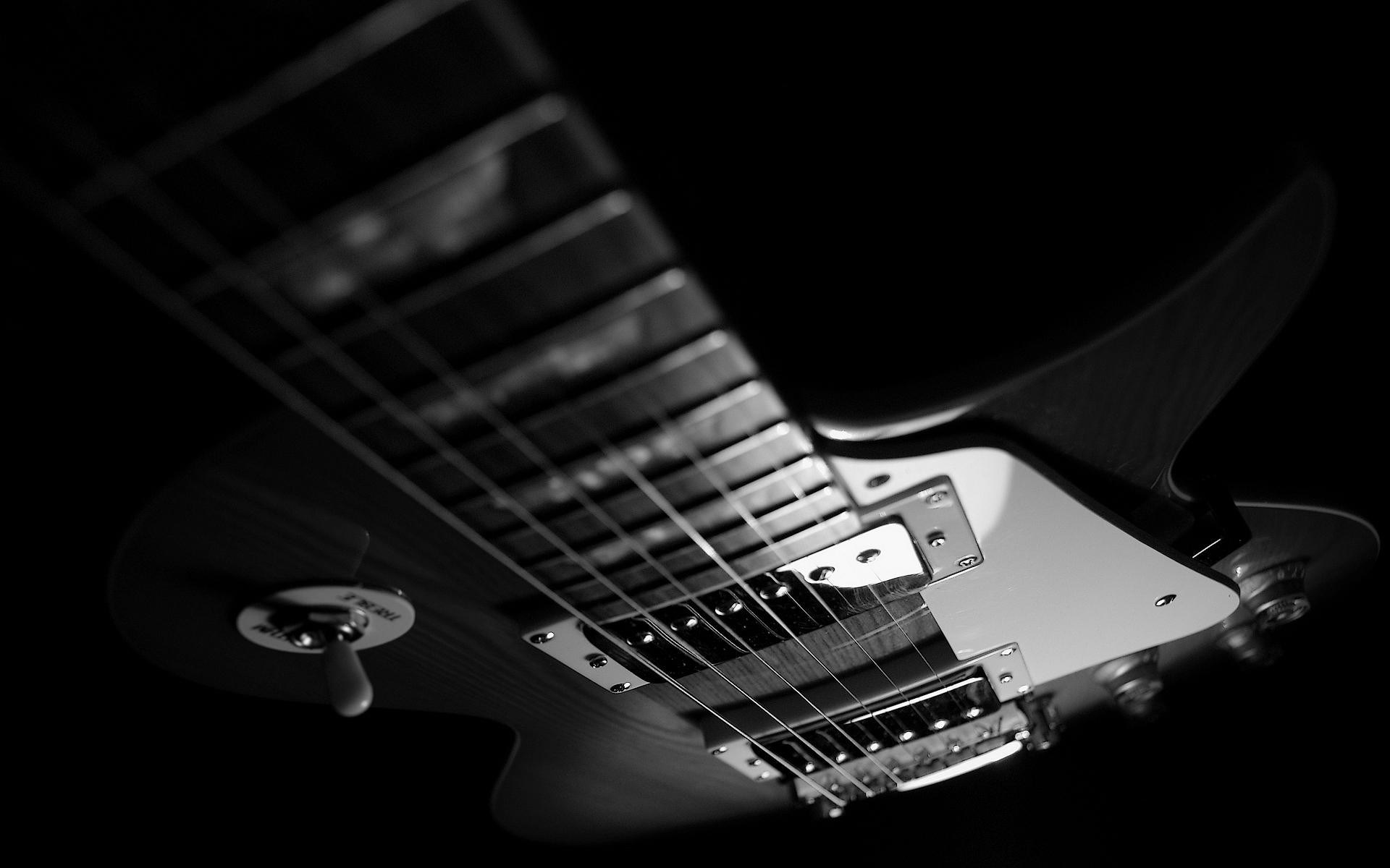 Close-up of an electric guitar HD Wallpaper