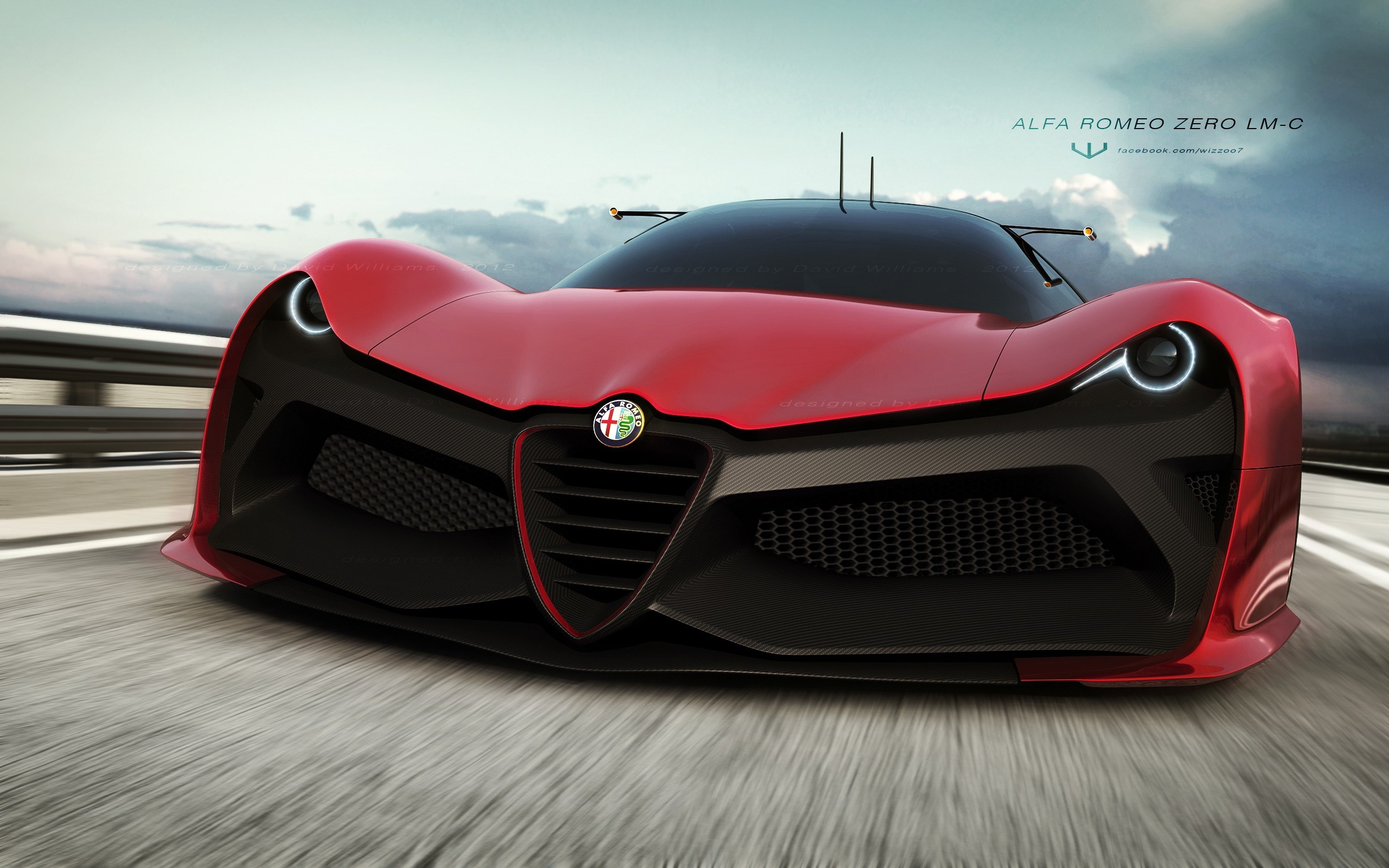 Alfa Romeo Zero LM-C concept car HD Wallpaper