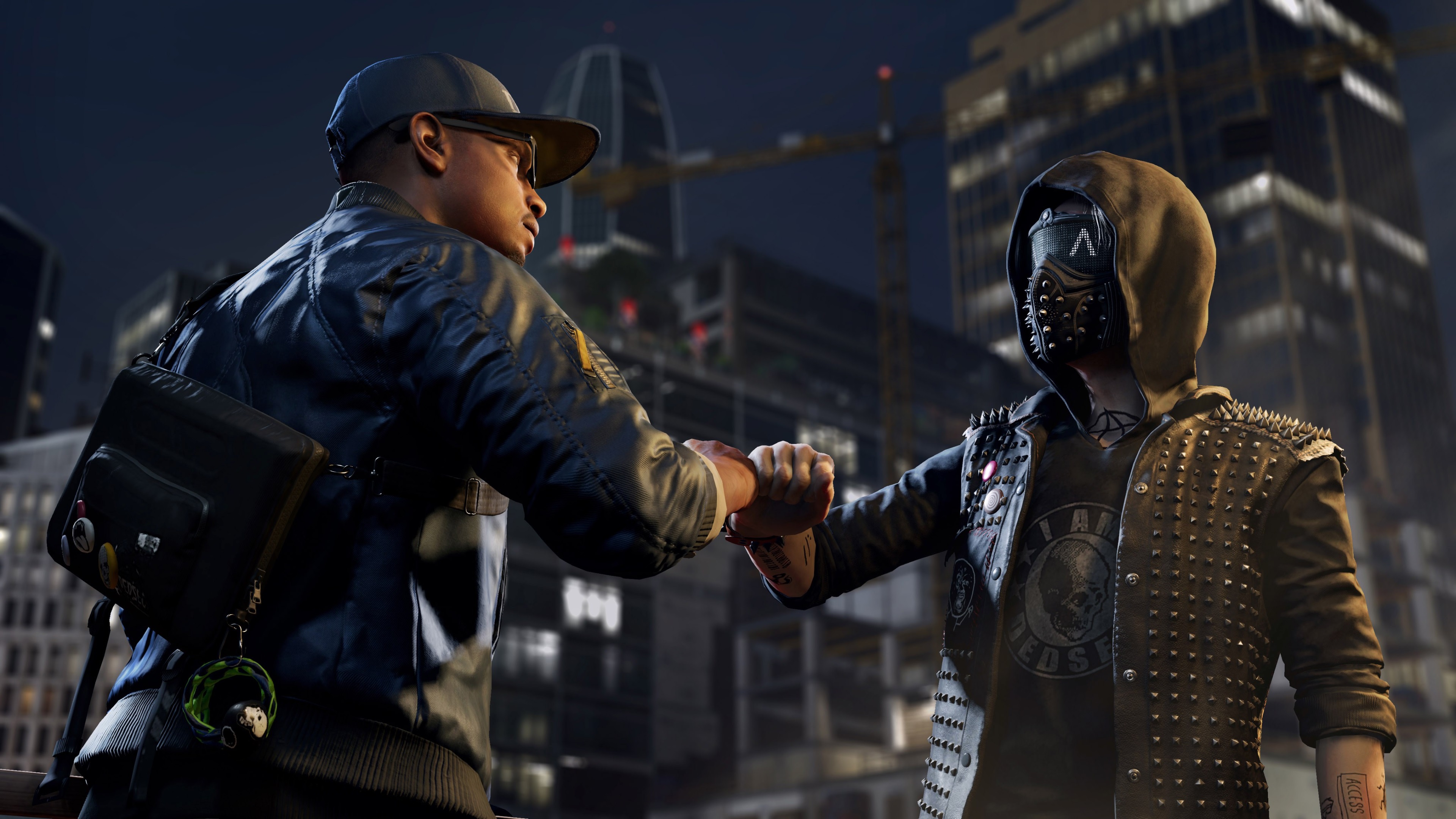 Marcus Holloway and Wrench from Watch Dogs 2 HD Wallpaper