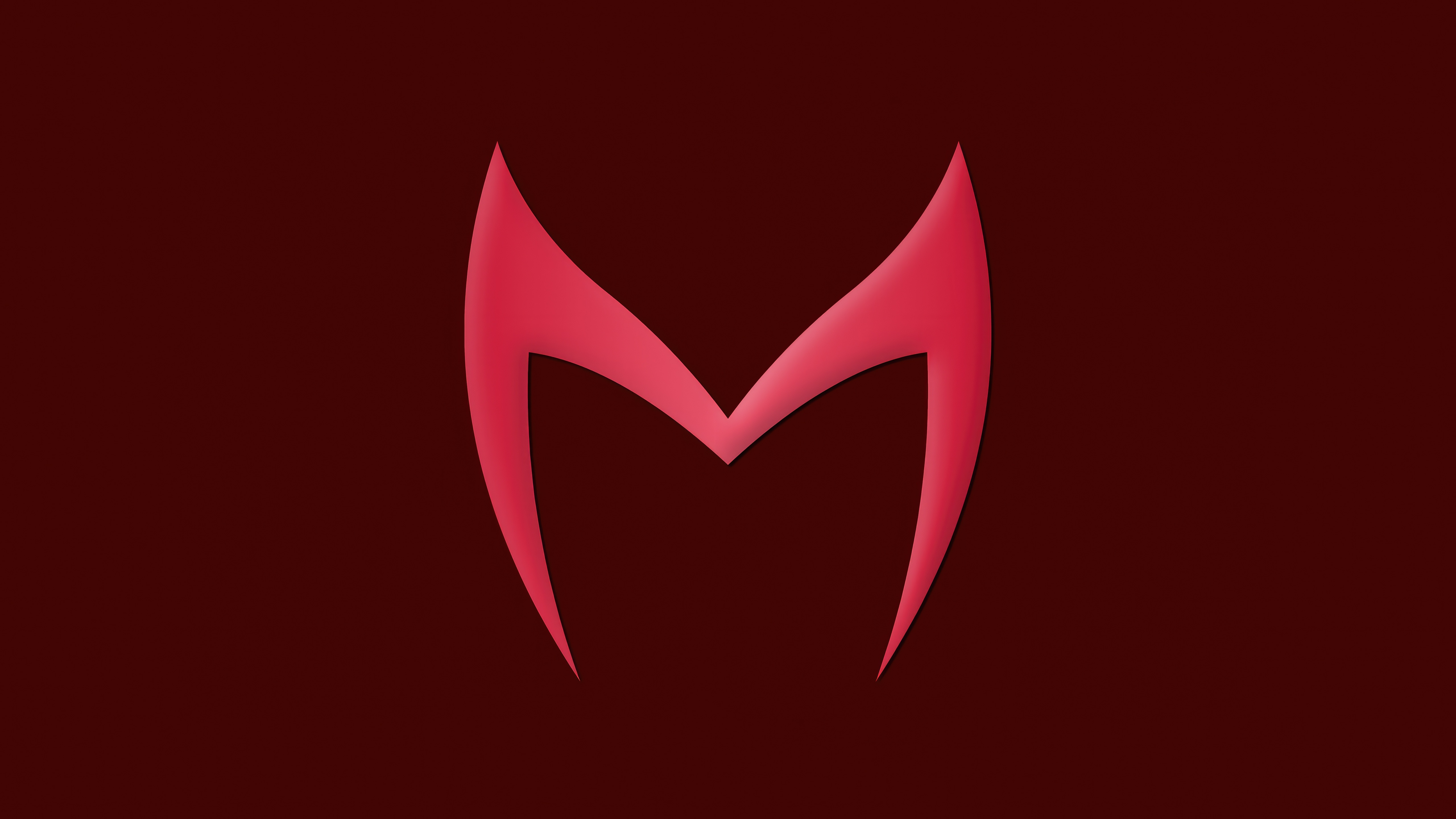 Scarlet Witch Symbol HD Wallpaper