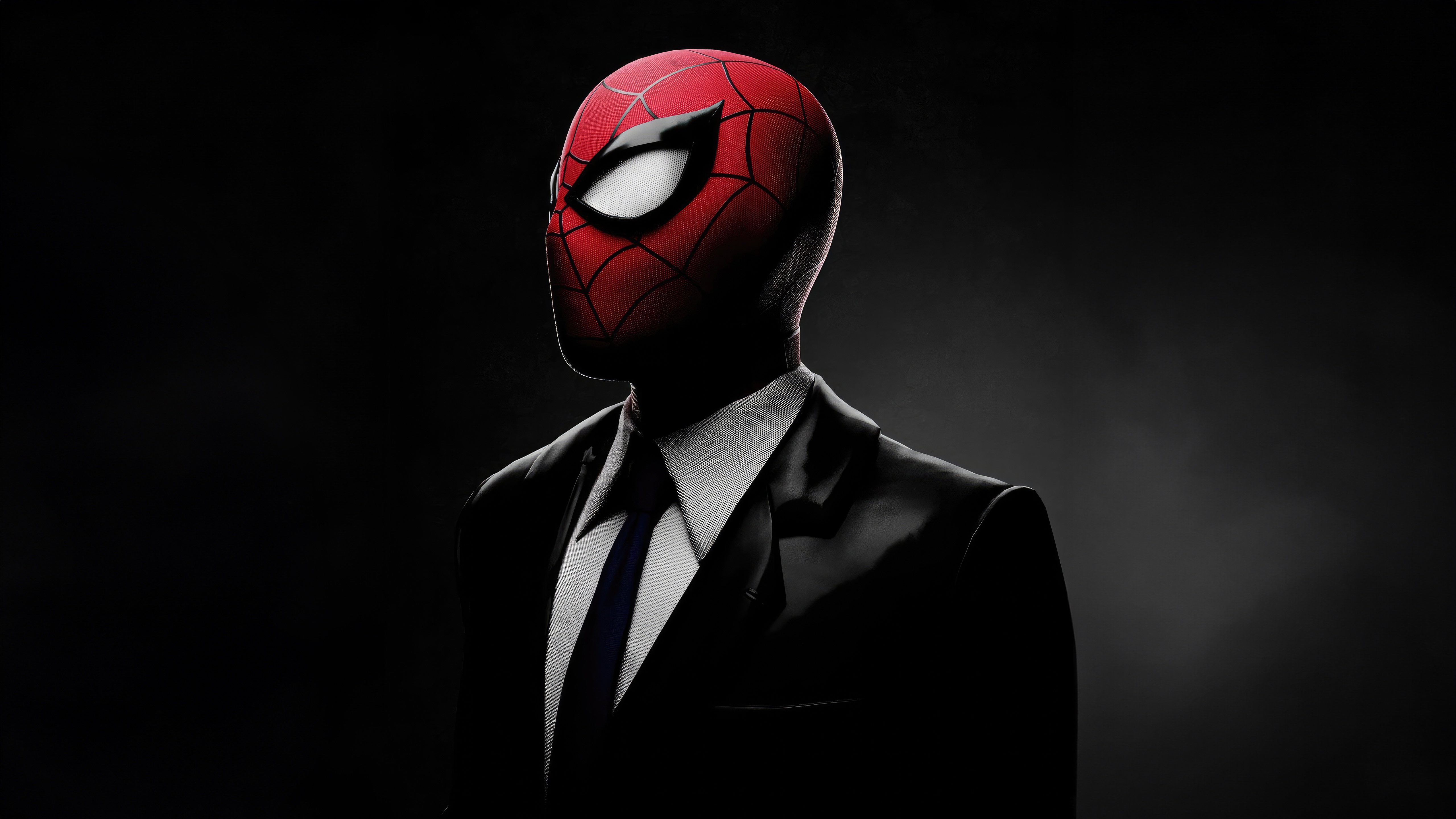 Spider-Man in a Suit HD Wallpaper