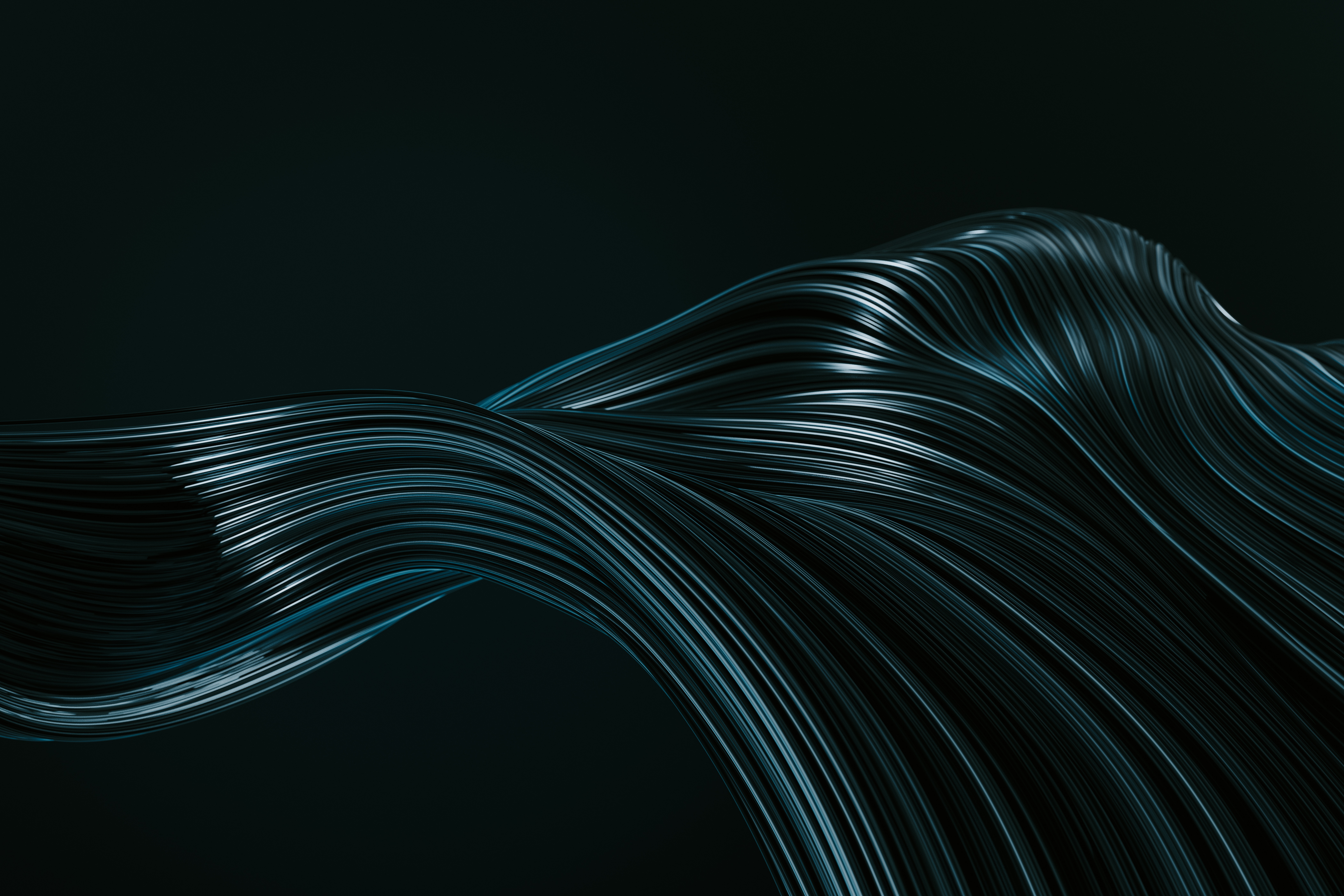 Abstract Fluid Lines HD Wallpaper