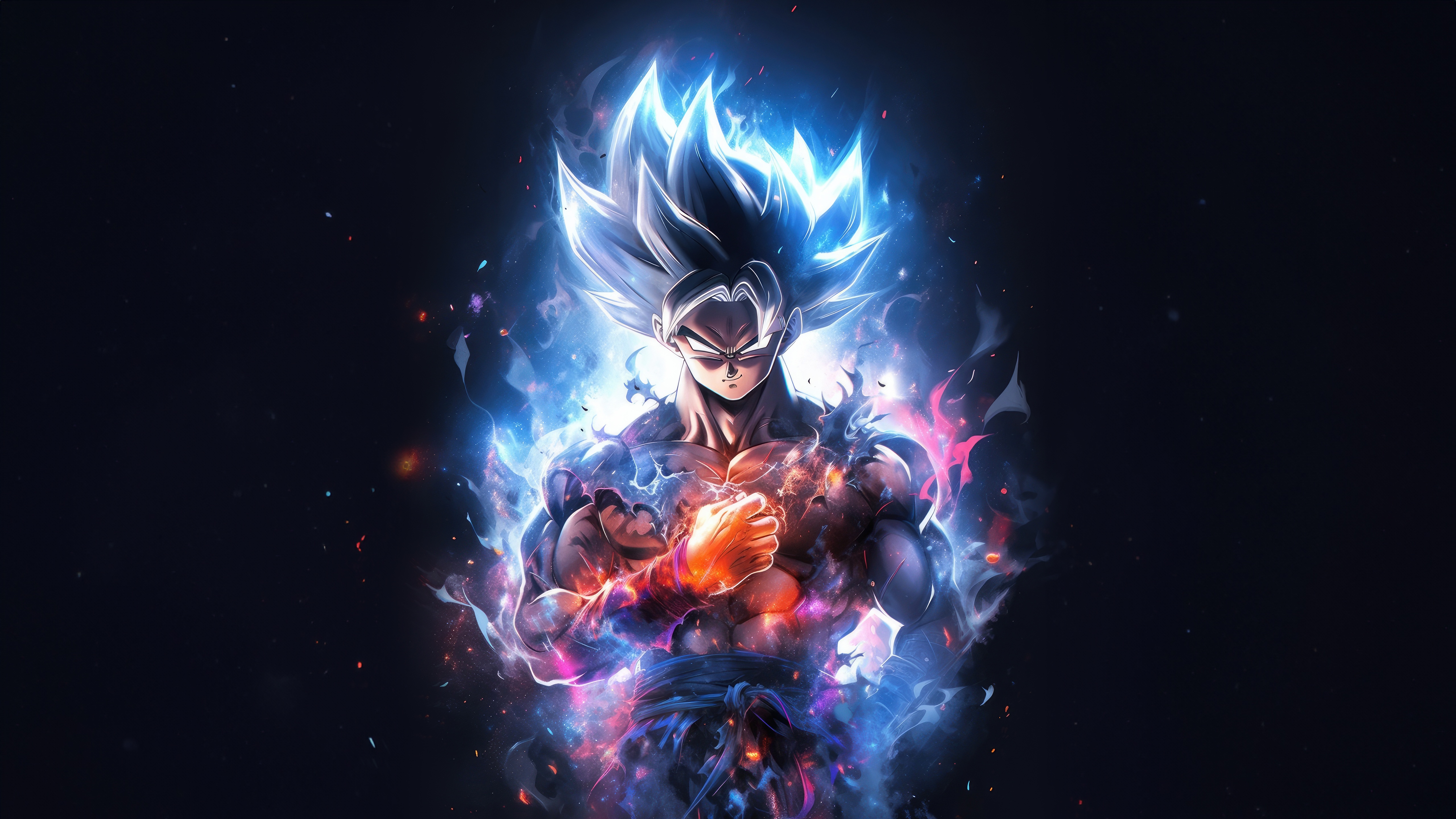 Goku in Ultra Instinct Form HD Wallpaper