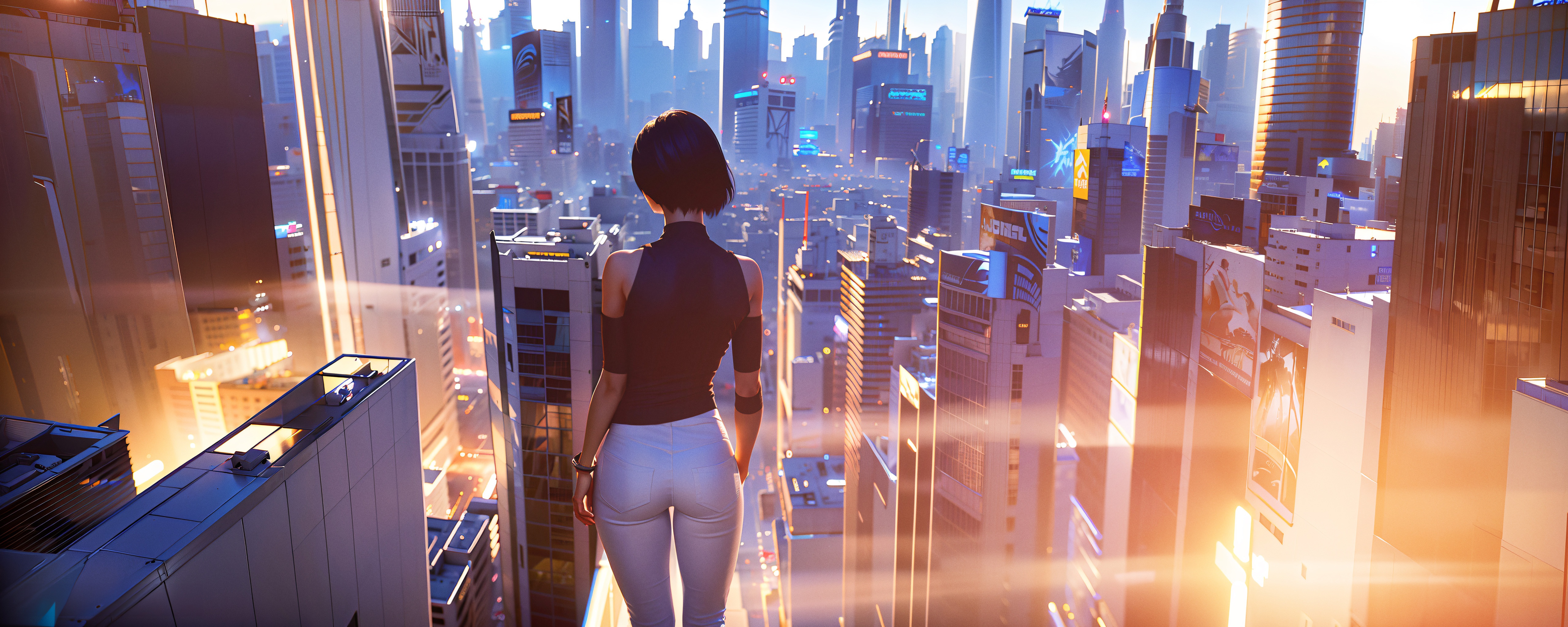 Faith Connors in Mirror's Edge Catalyst HD Wallpaper