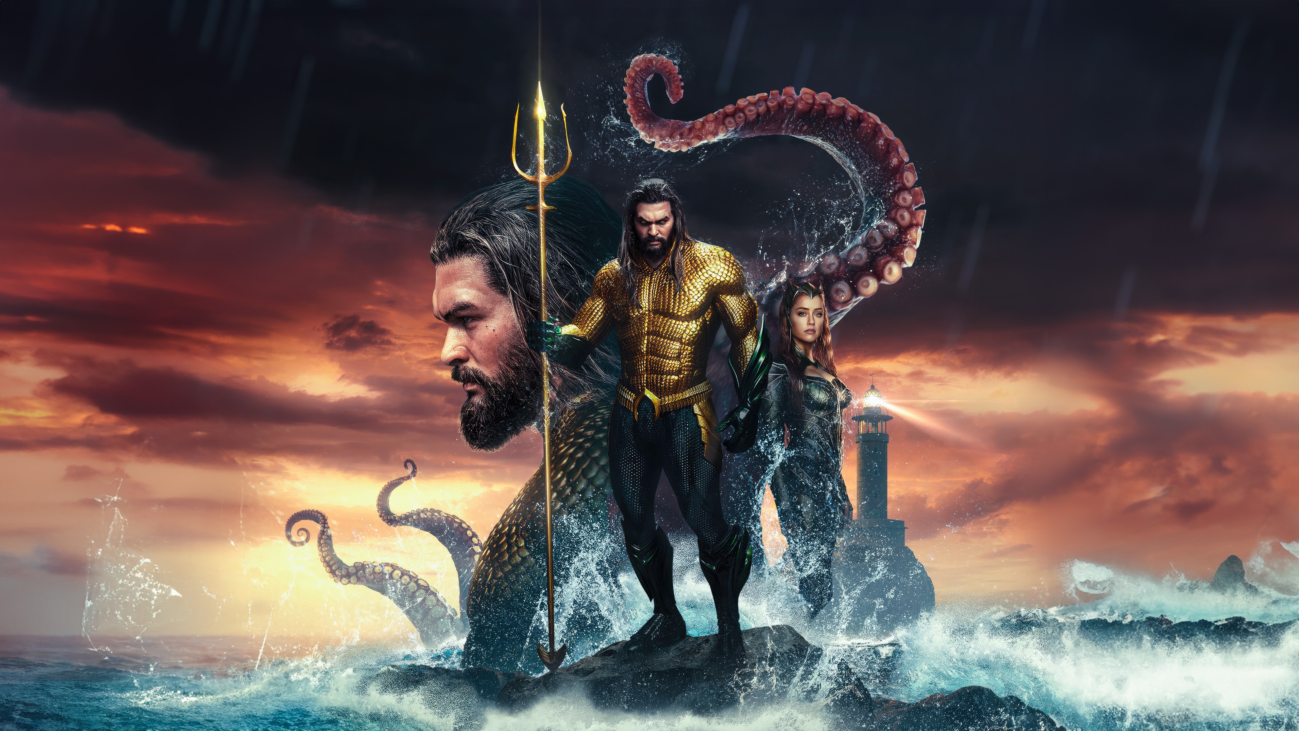 Aquaman And The Lost Kingdom Artwork HD Wallpaper