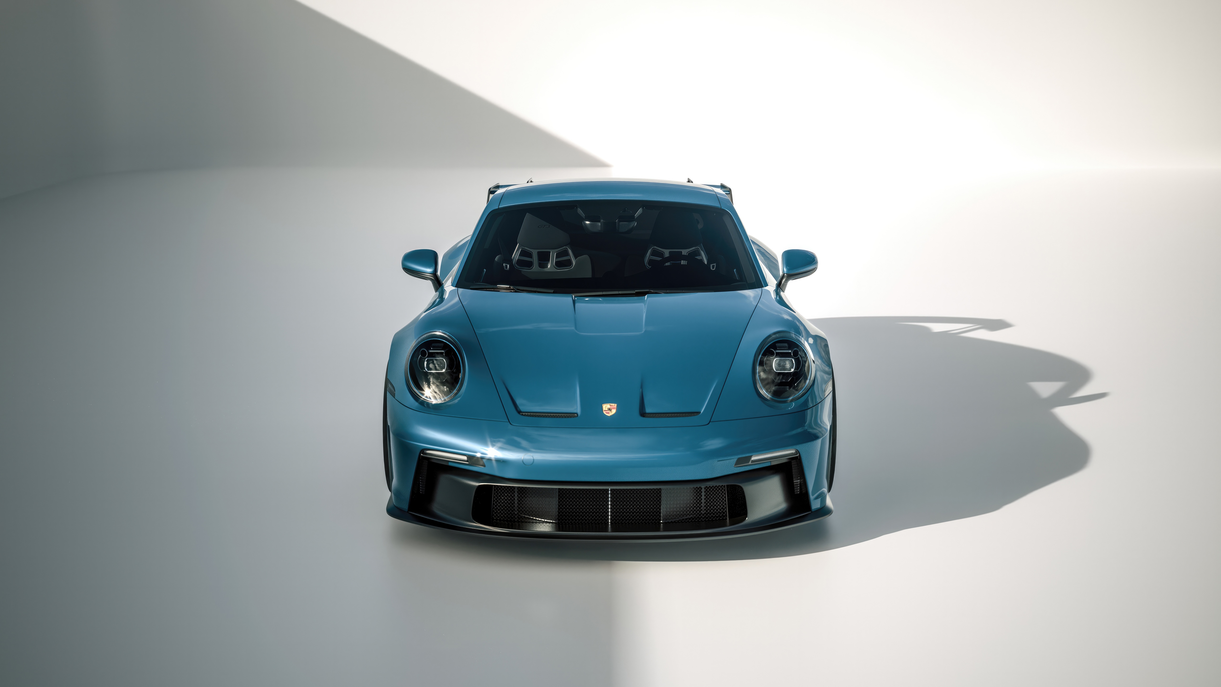 Blue Porsche 911 GT3 RS HD Wallpaper