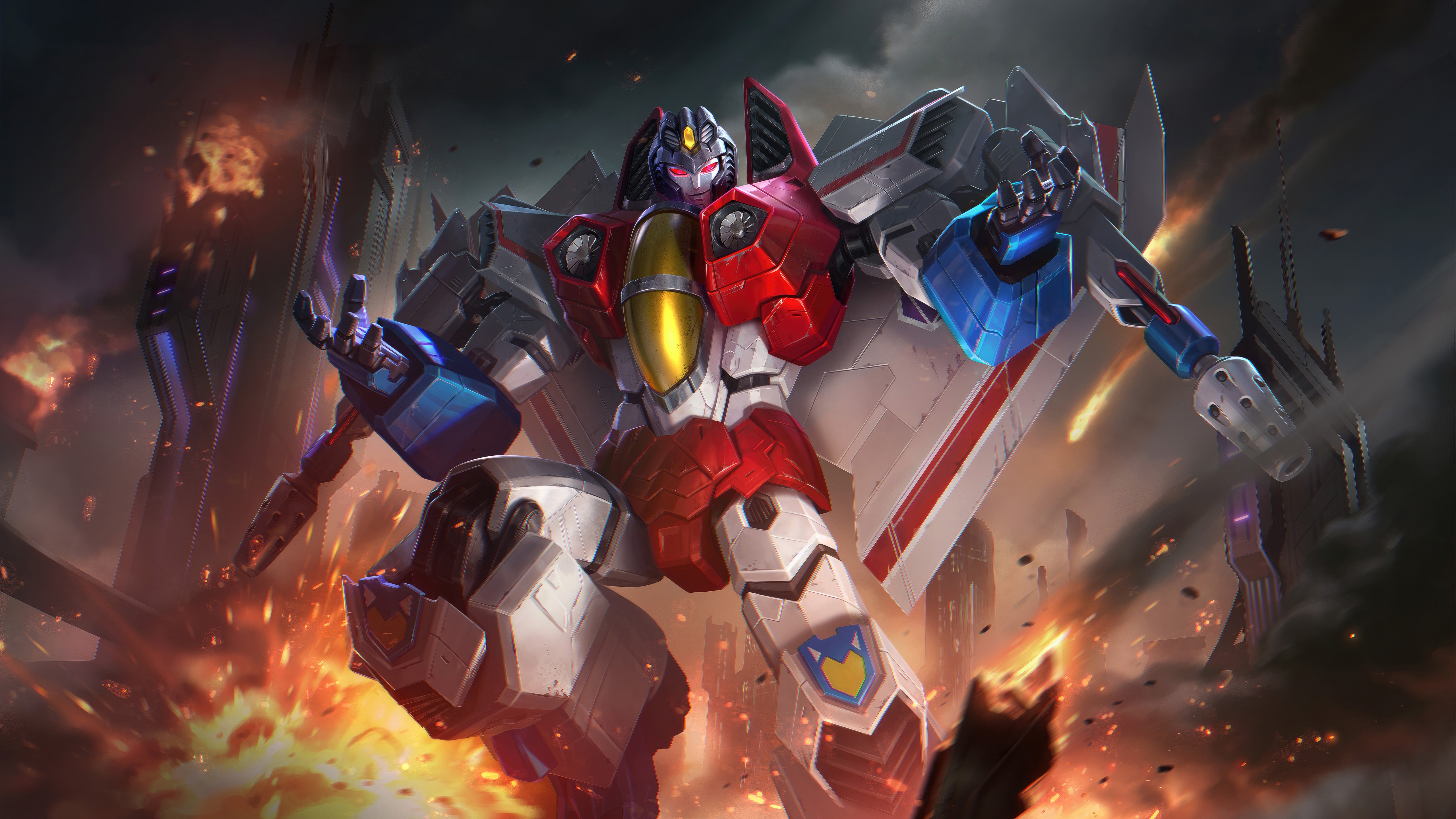 Starscream from Transformers in League of Legends HD Wallpaper