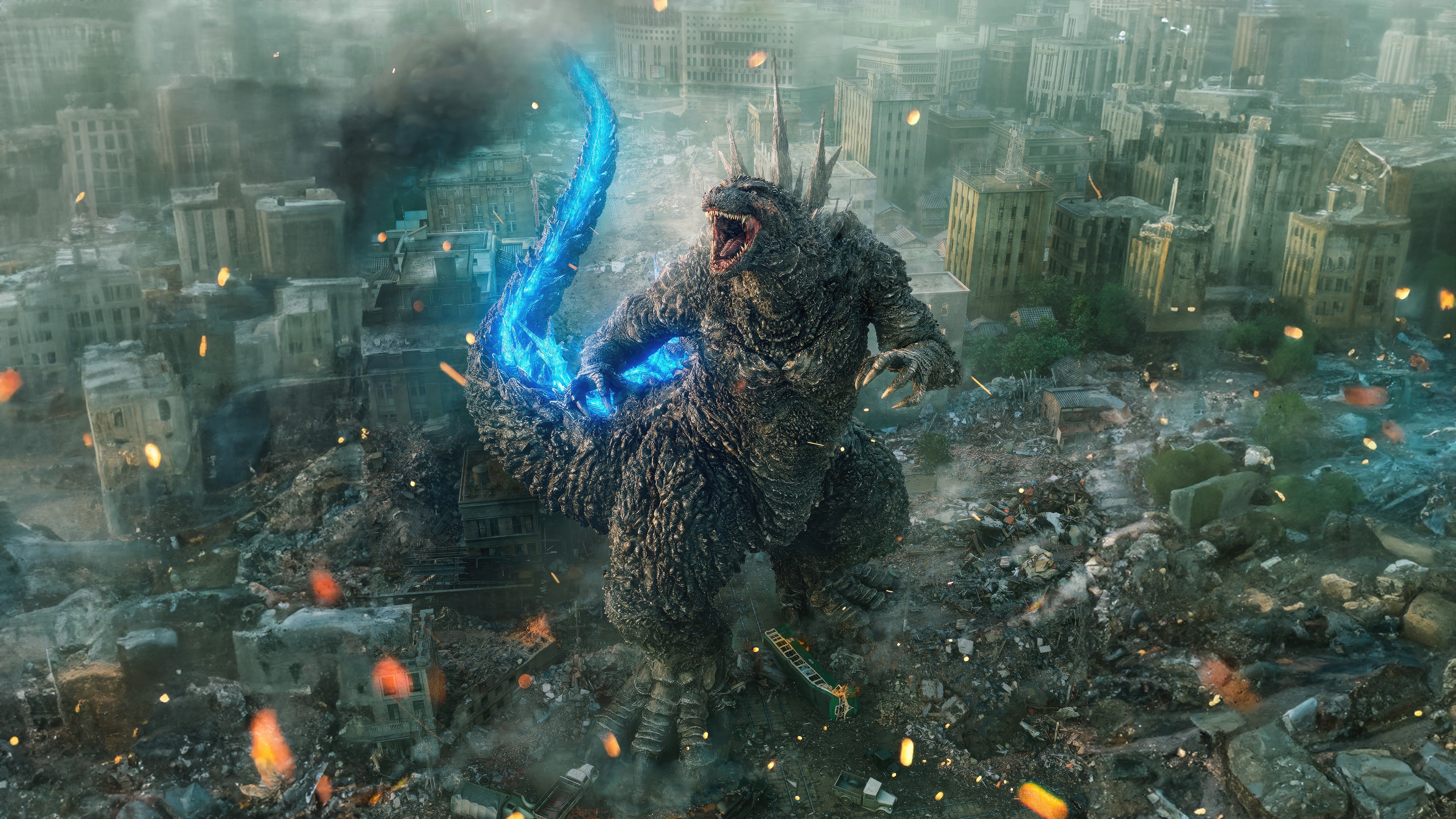 Godzilla Minus One Movie HD Wallpaper