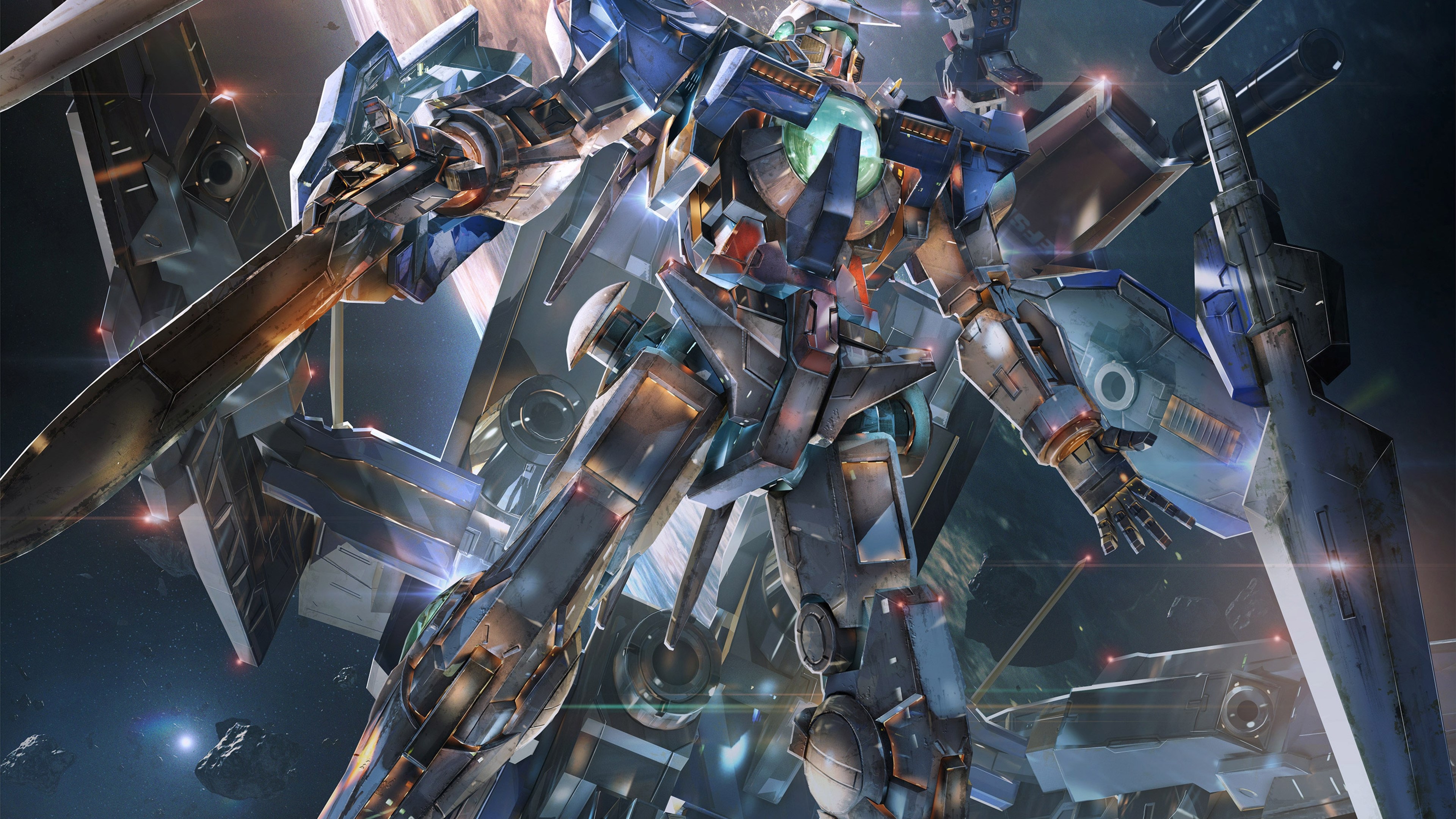 Gundam Versus 4K HD Wallpaper