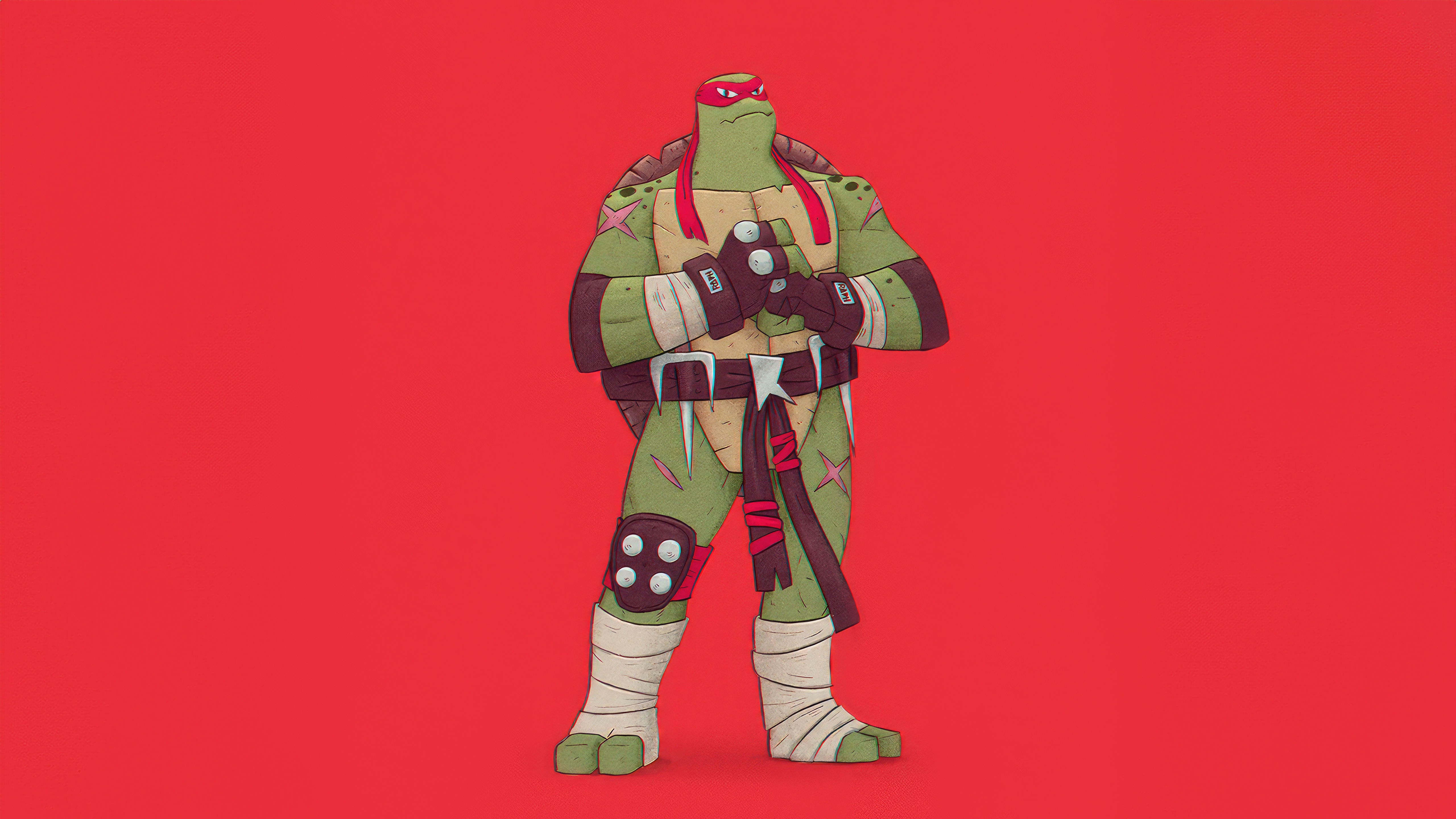 Raphael from Teenage Mutant Ninja Turtles Artwork HD Wallpaper
