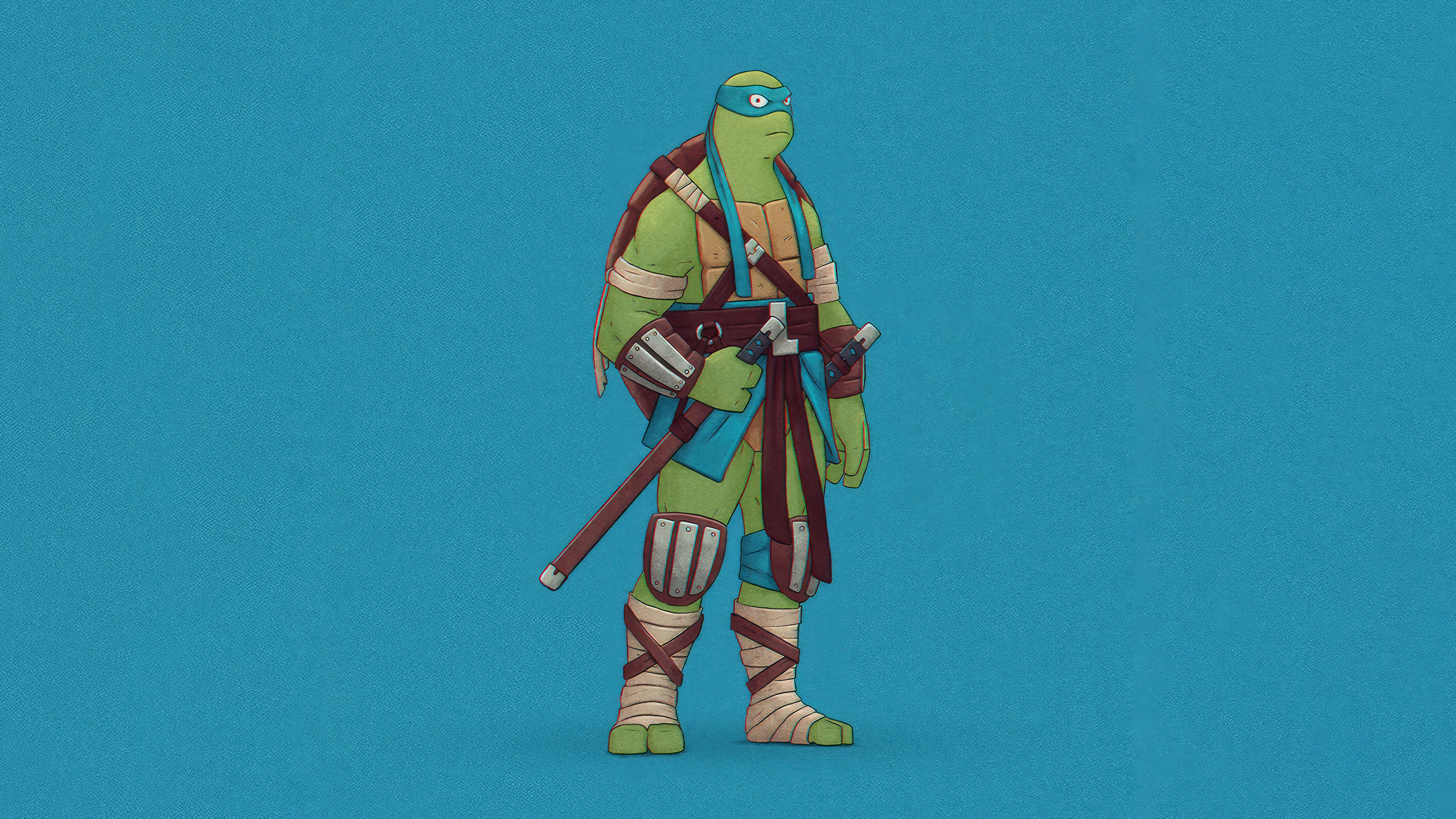 Leonardo from Teenage Mutant Ninja Turtles HD Wallpaper