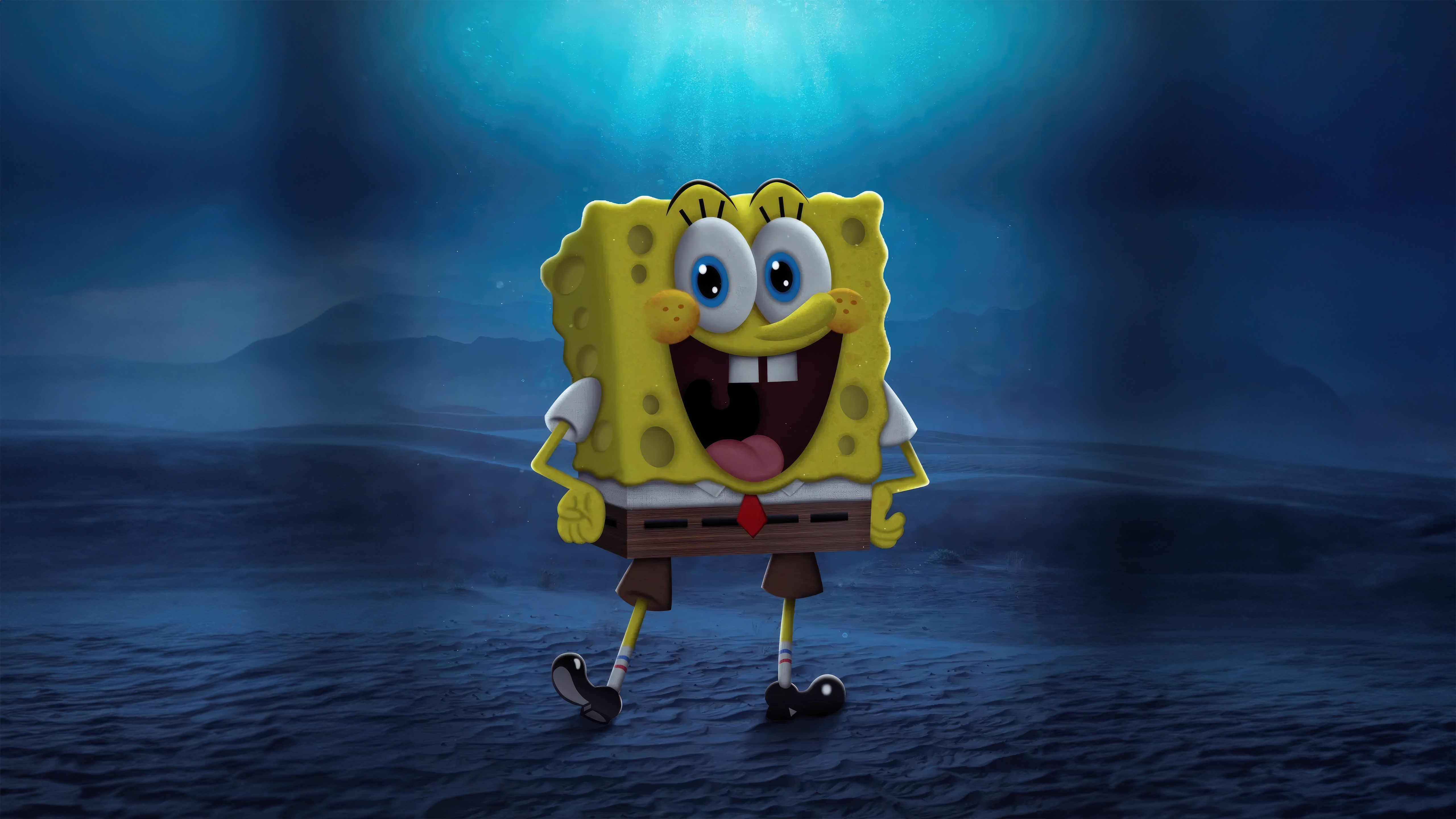 SpongeBob SquarePants underwater HD Wallpaper